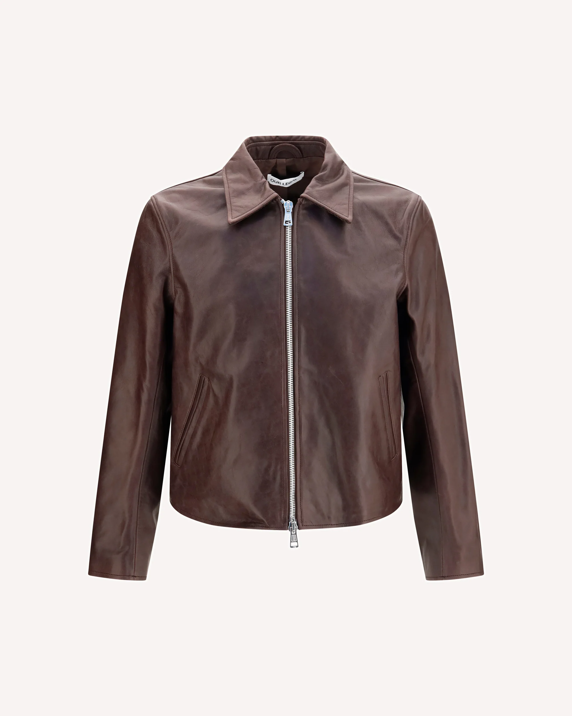 Mini leather Jacket - BROWN | Cheap Luxury Handbags Store,