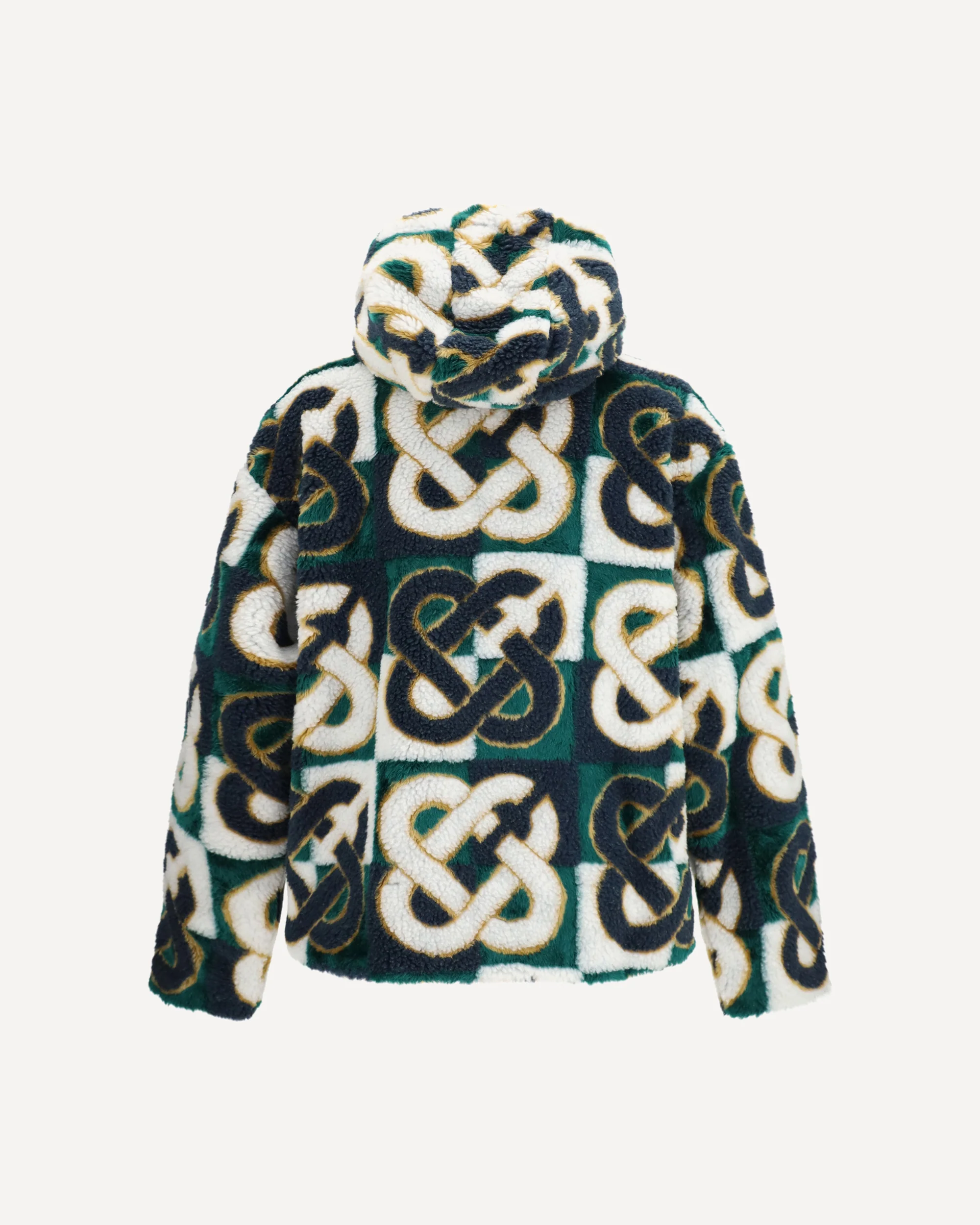 Monogram fleece Hooded Jacket - MULTICOLOUR | Cheap Luxury Handbags Store,