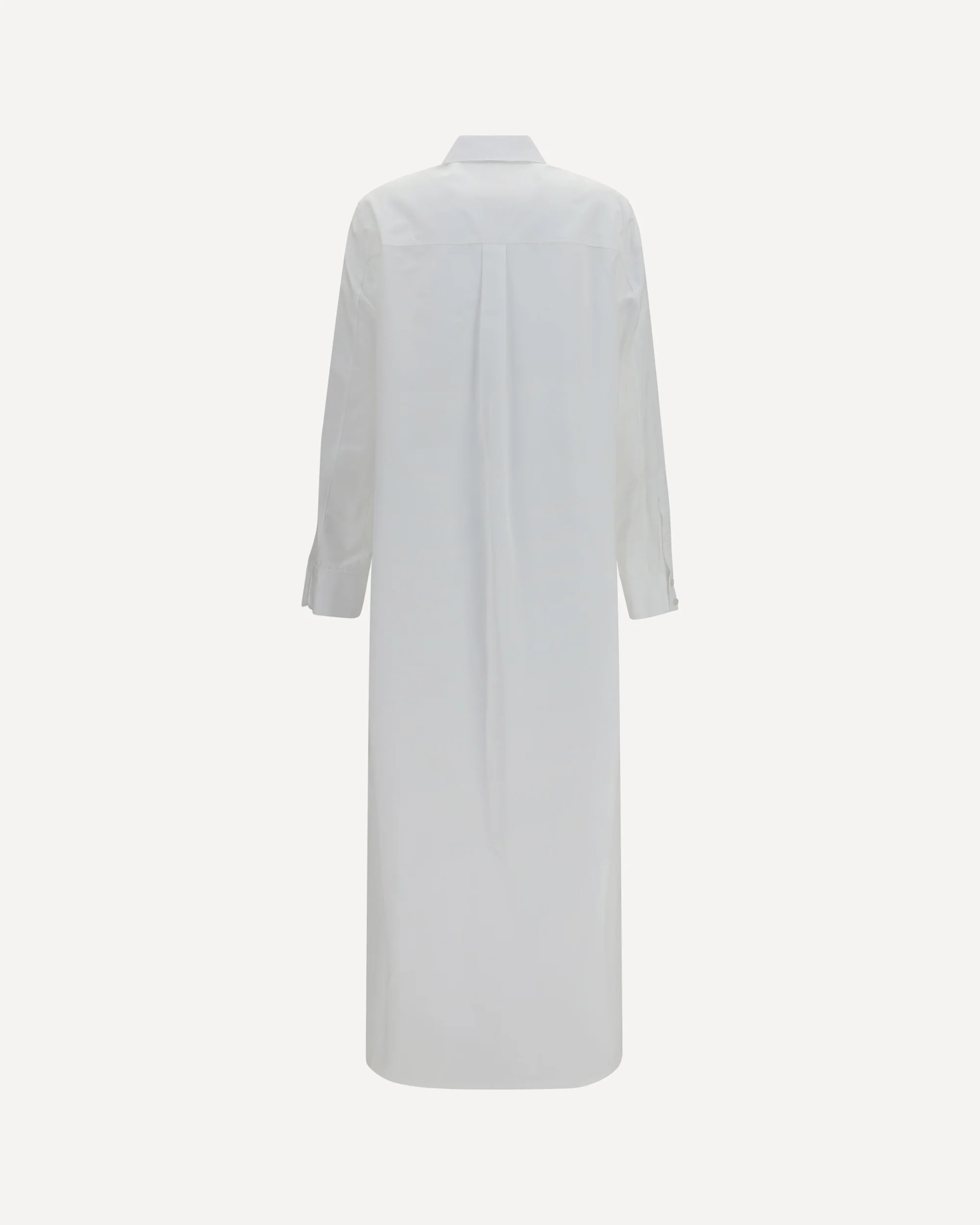 Asymmetric cotton poplin Shirt - WHITE | Cheap Luxury Handbags Store,