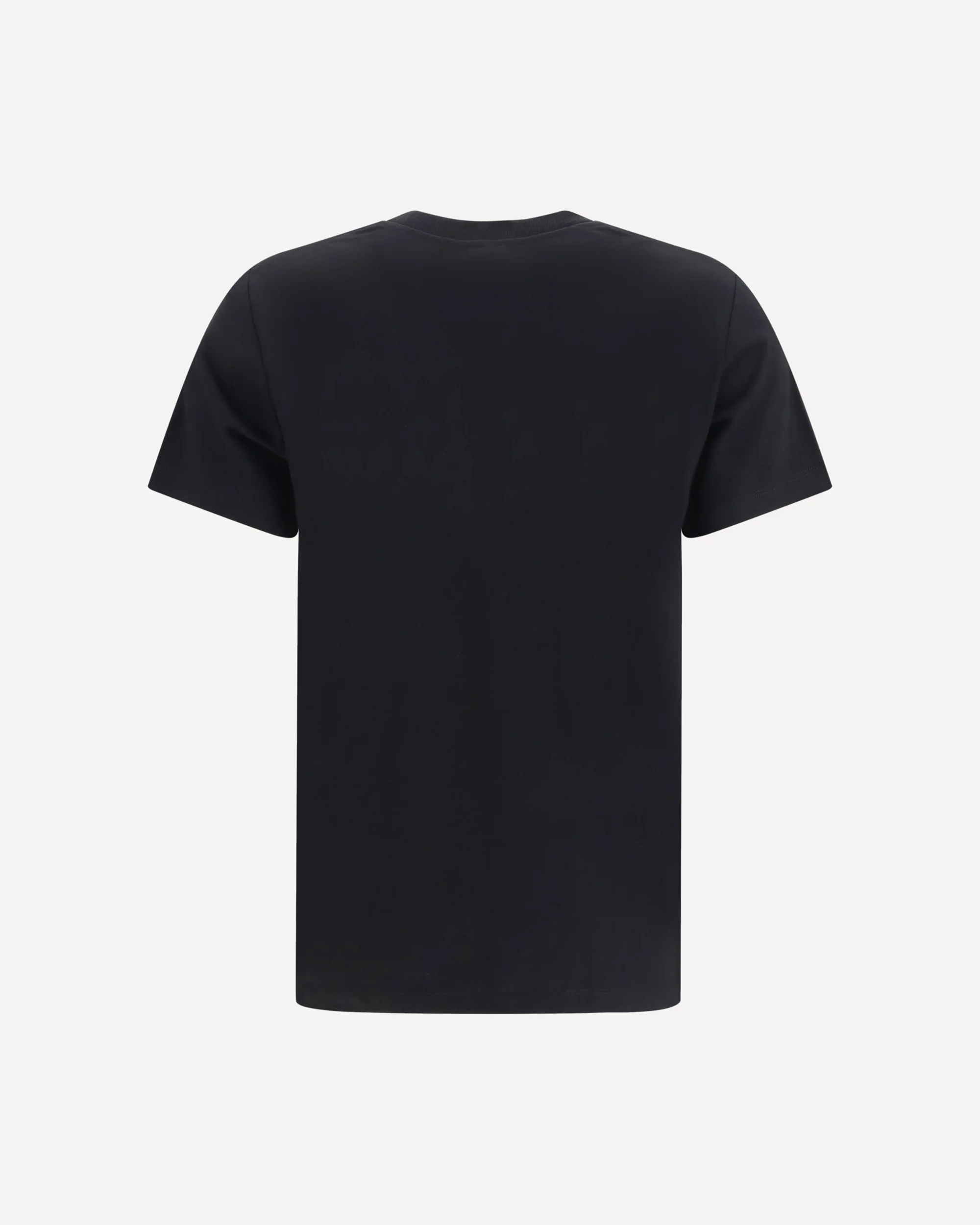 Embroidered jersey T-shirt - BLACK | Cheap Luxury Handbags Store,