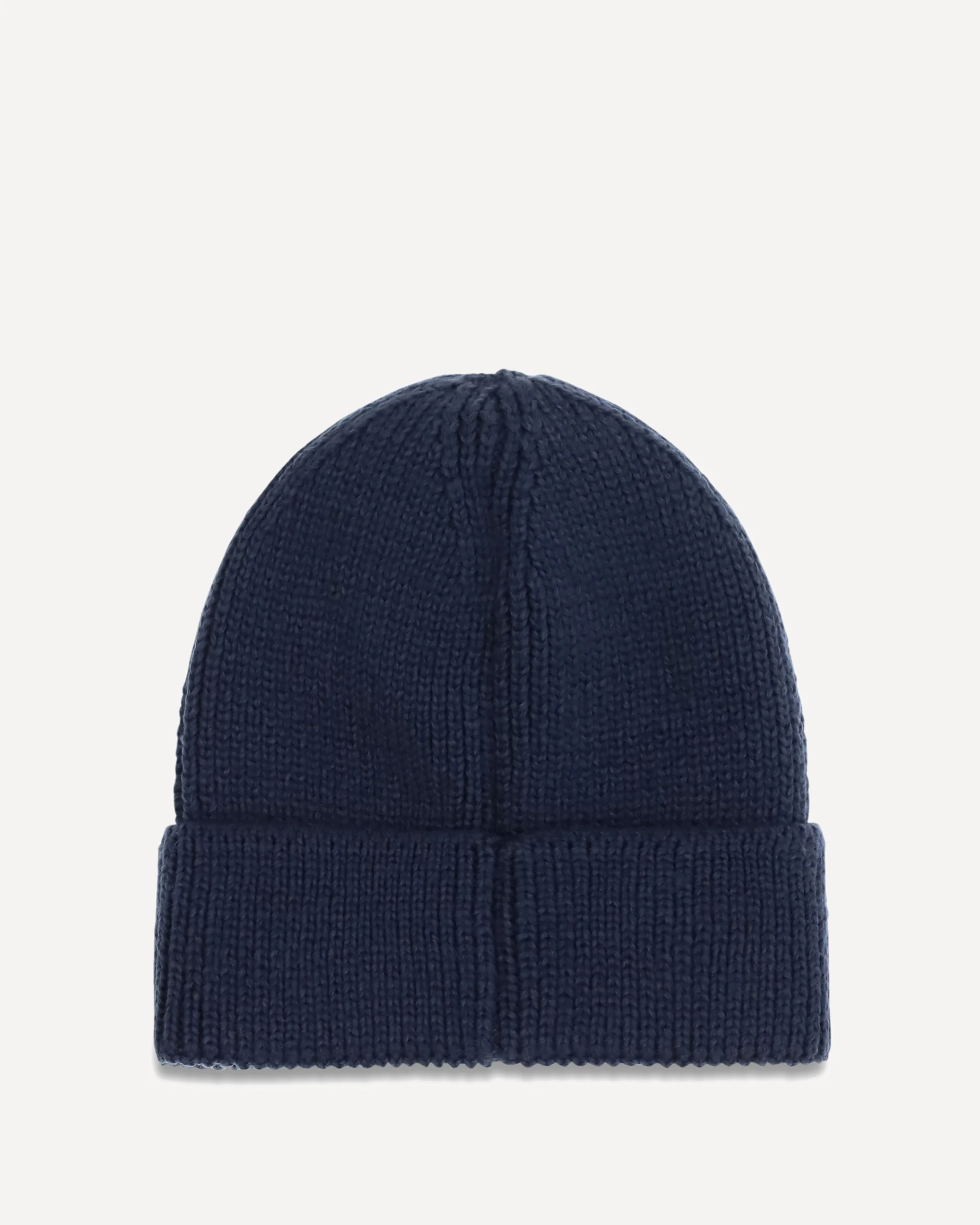 Beanie with logo in knit - BLUE | Cheap Luxury Handbags Store,