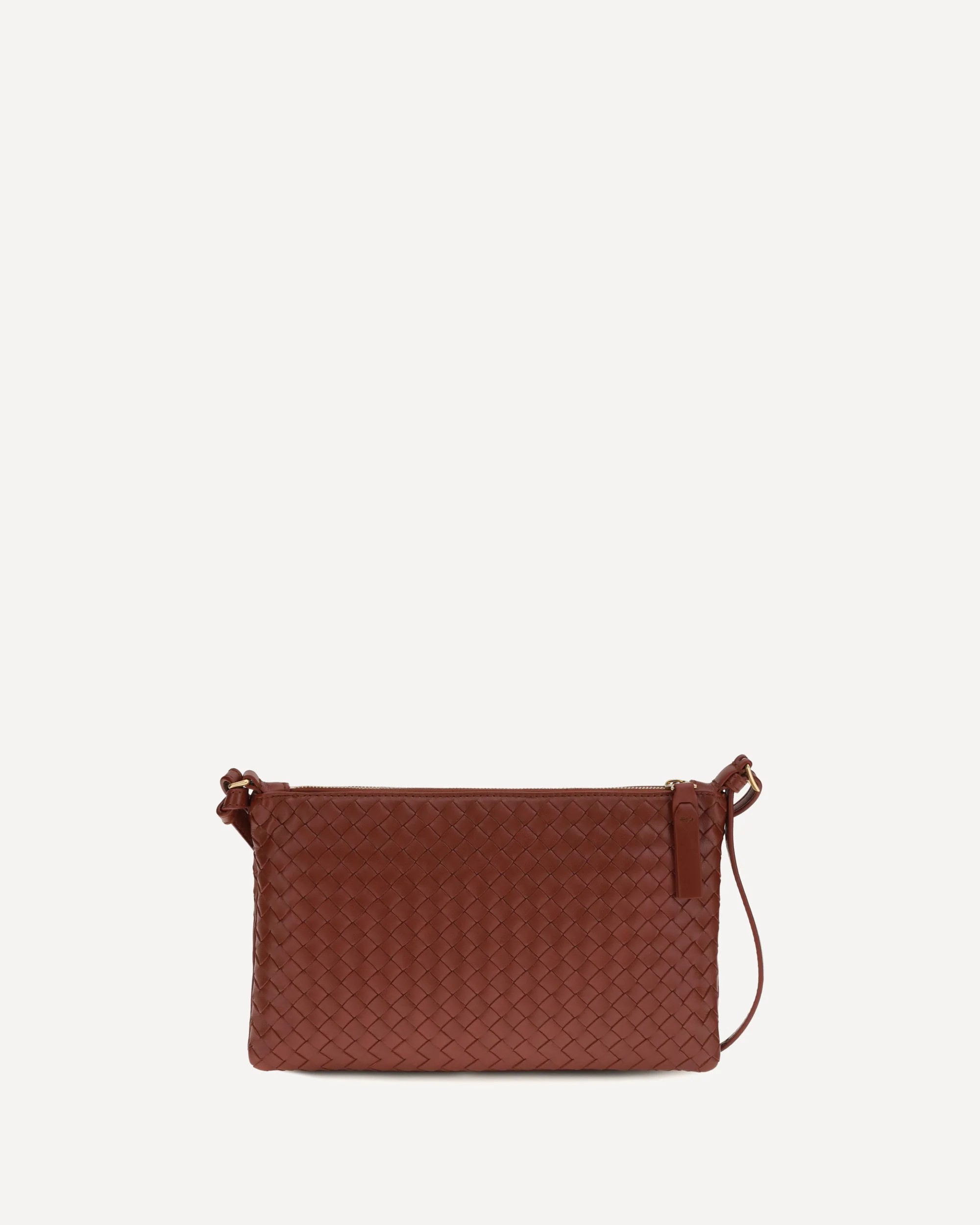 Intrecciato Shoulder Bag - RED | Cheap Luxury Handbags Store,