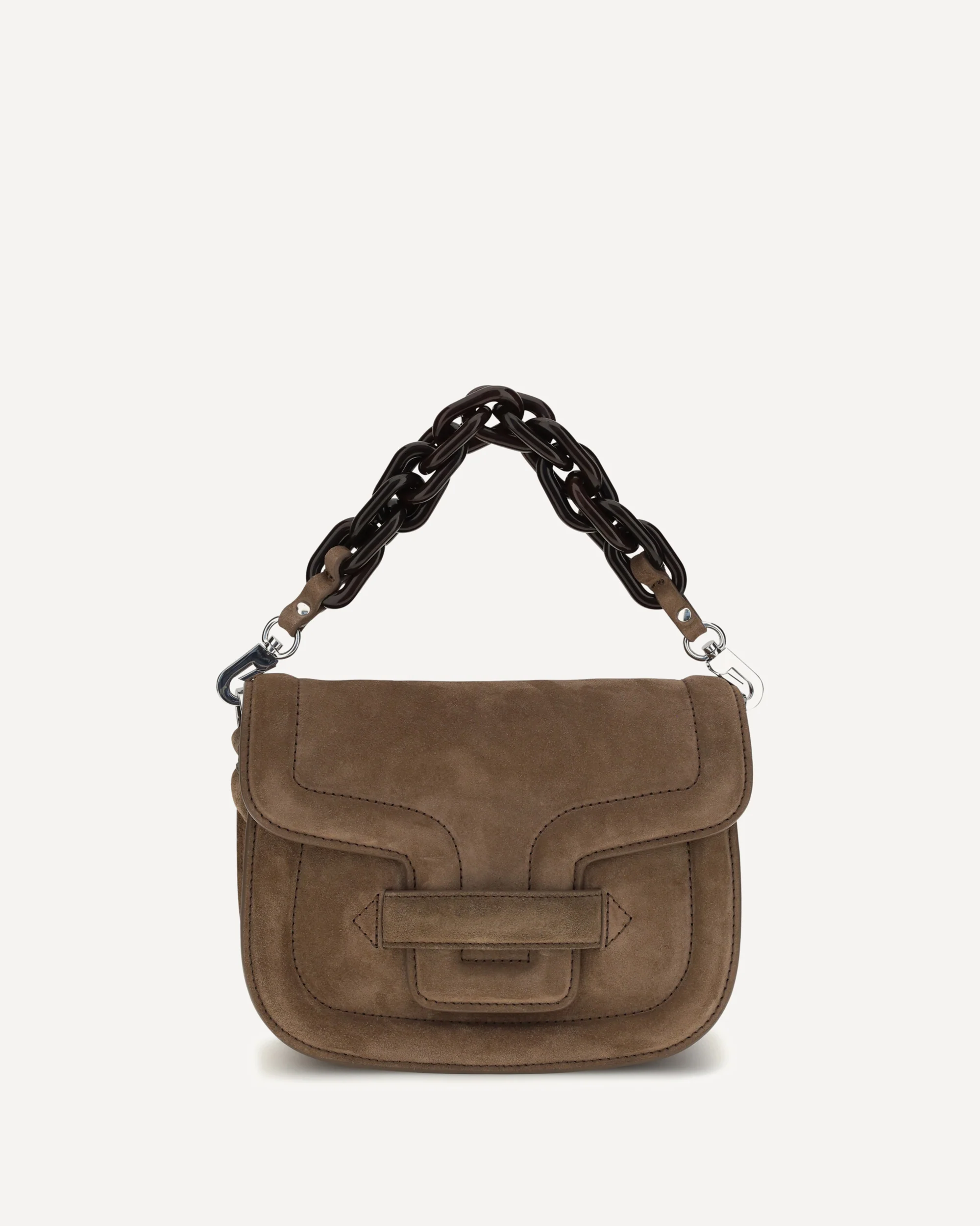 Alphaville Shoulder Bag - BROWN | Cheap Luxury Handbags Store,