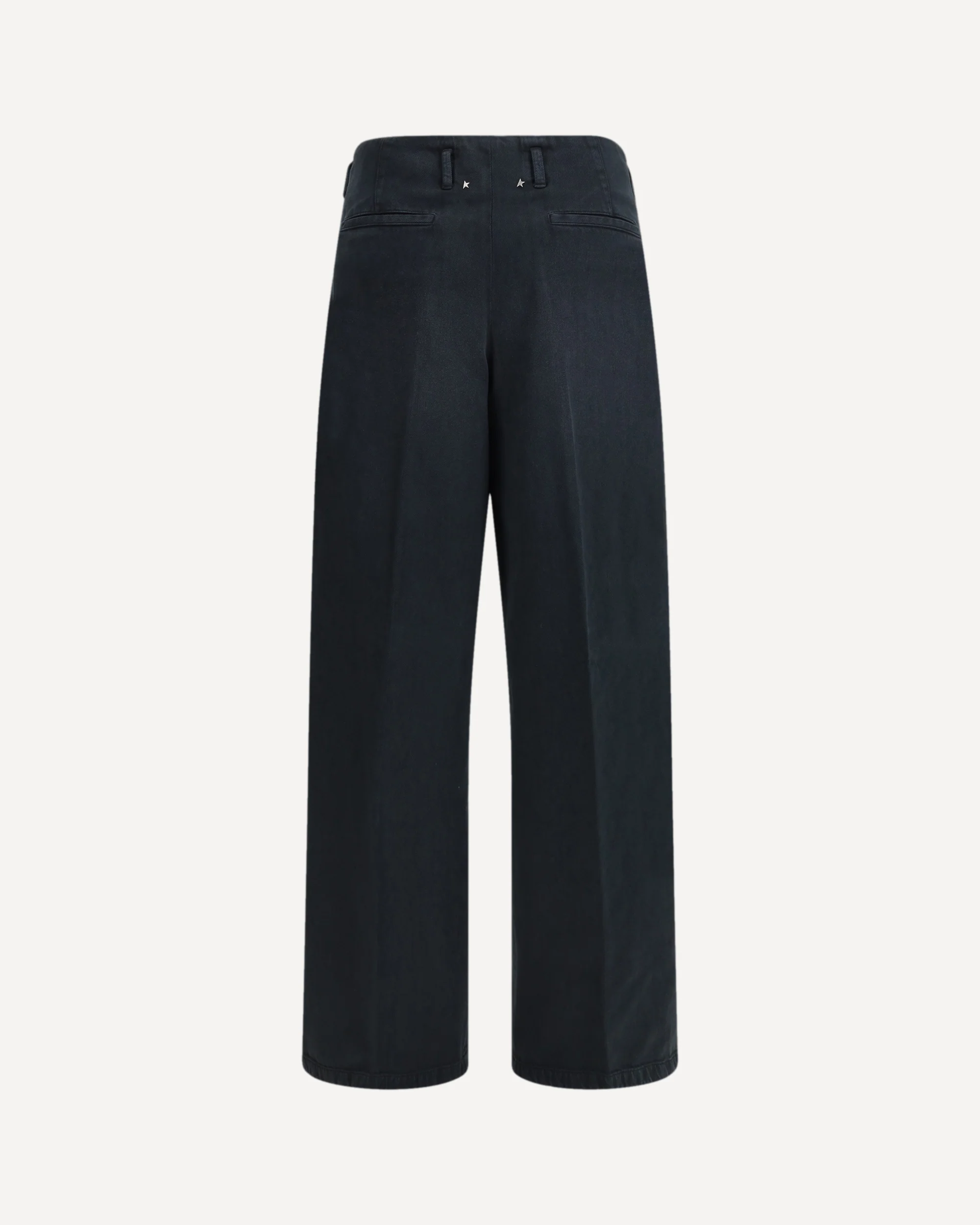 Cotton denim Pants - BLACK | Cheap Luxury Handbags Store,