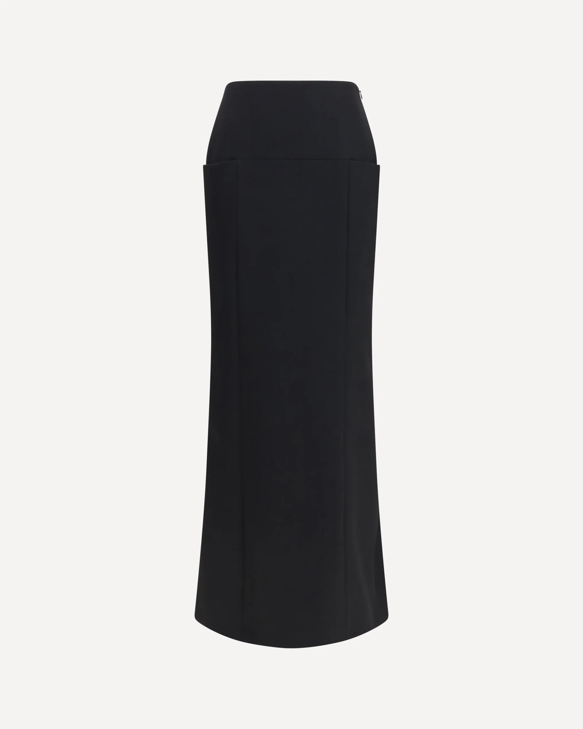 Wool column Skirt - BLACK | Cheap Luxury Handbags Store,