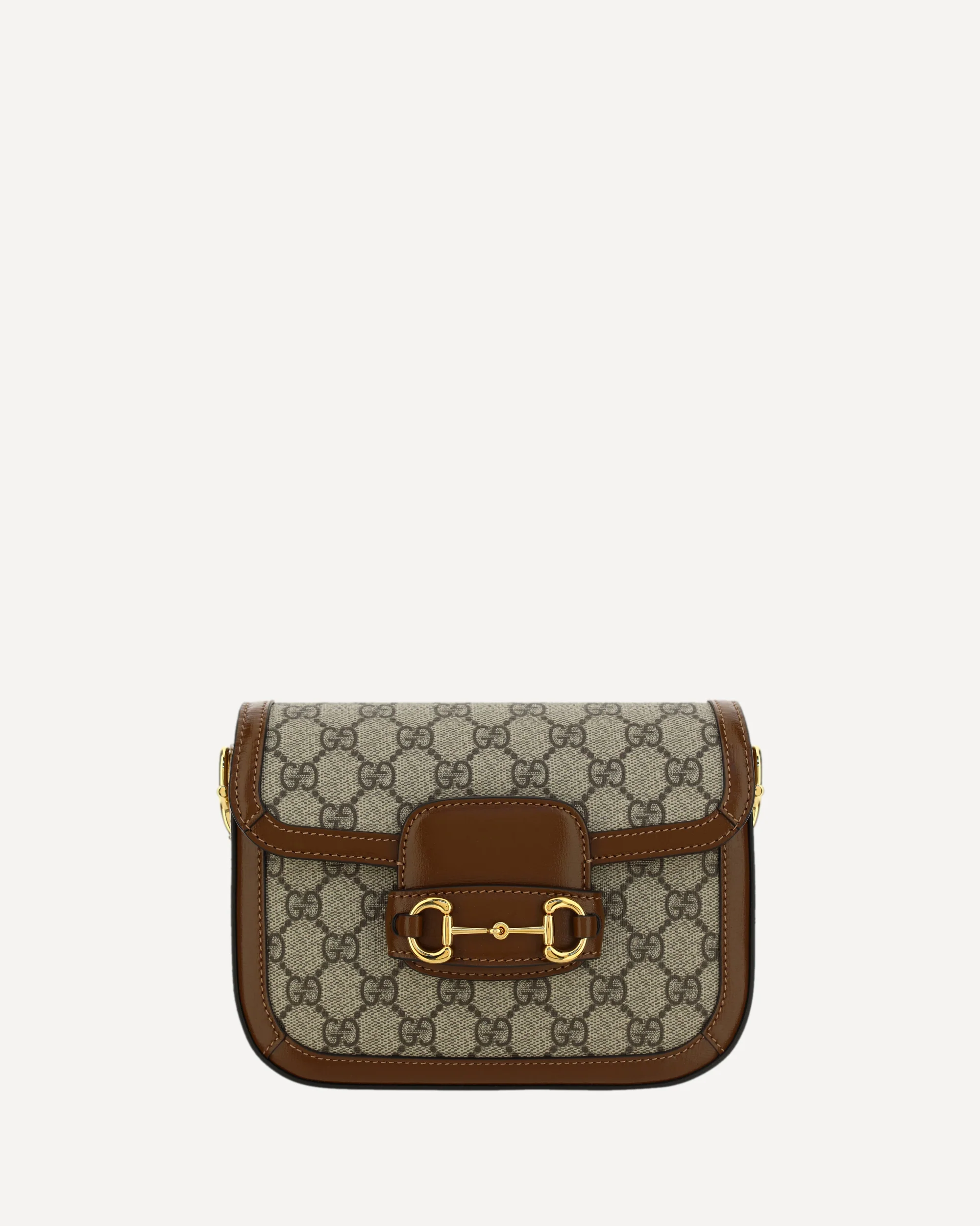 1955 Mini Horsebit Shoulder - BROWN | Cheap Luxury Handbags Store,