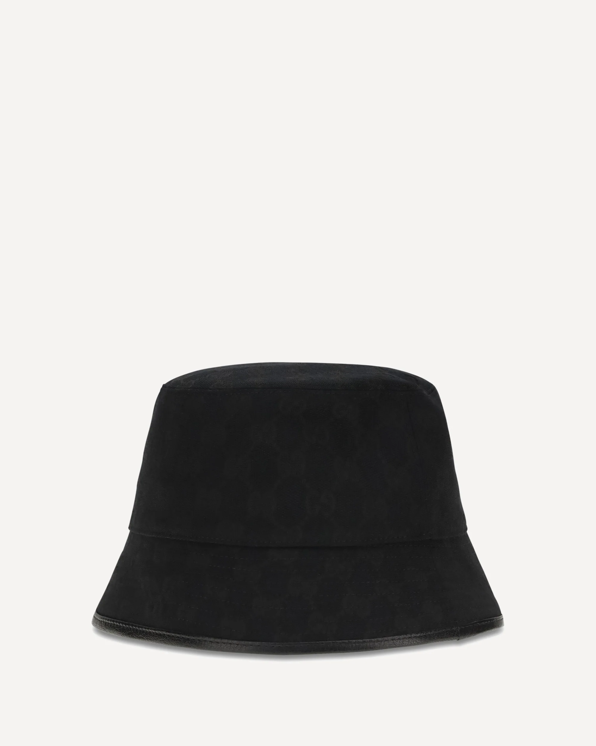 GG cotton canvas Bucket Hat - BLACK | Cheap Luxury Handbags Store,