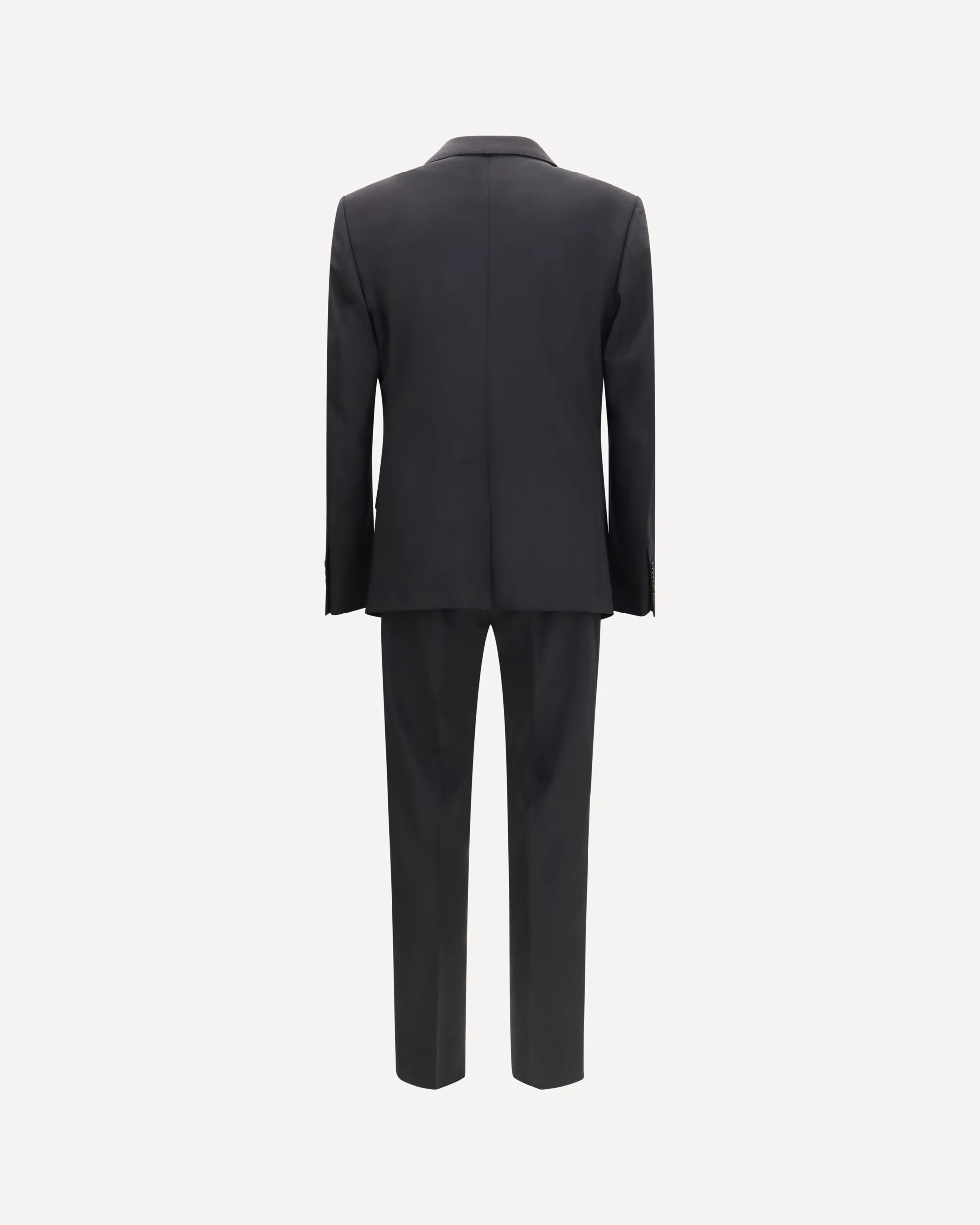 Martini Light single-breasted wool gabardine Suit - BLACK | Cheap Luxury Handbags Store,