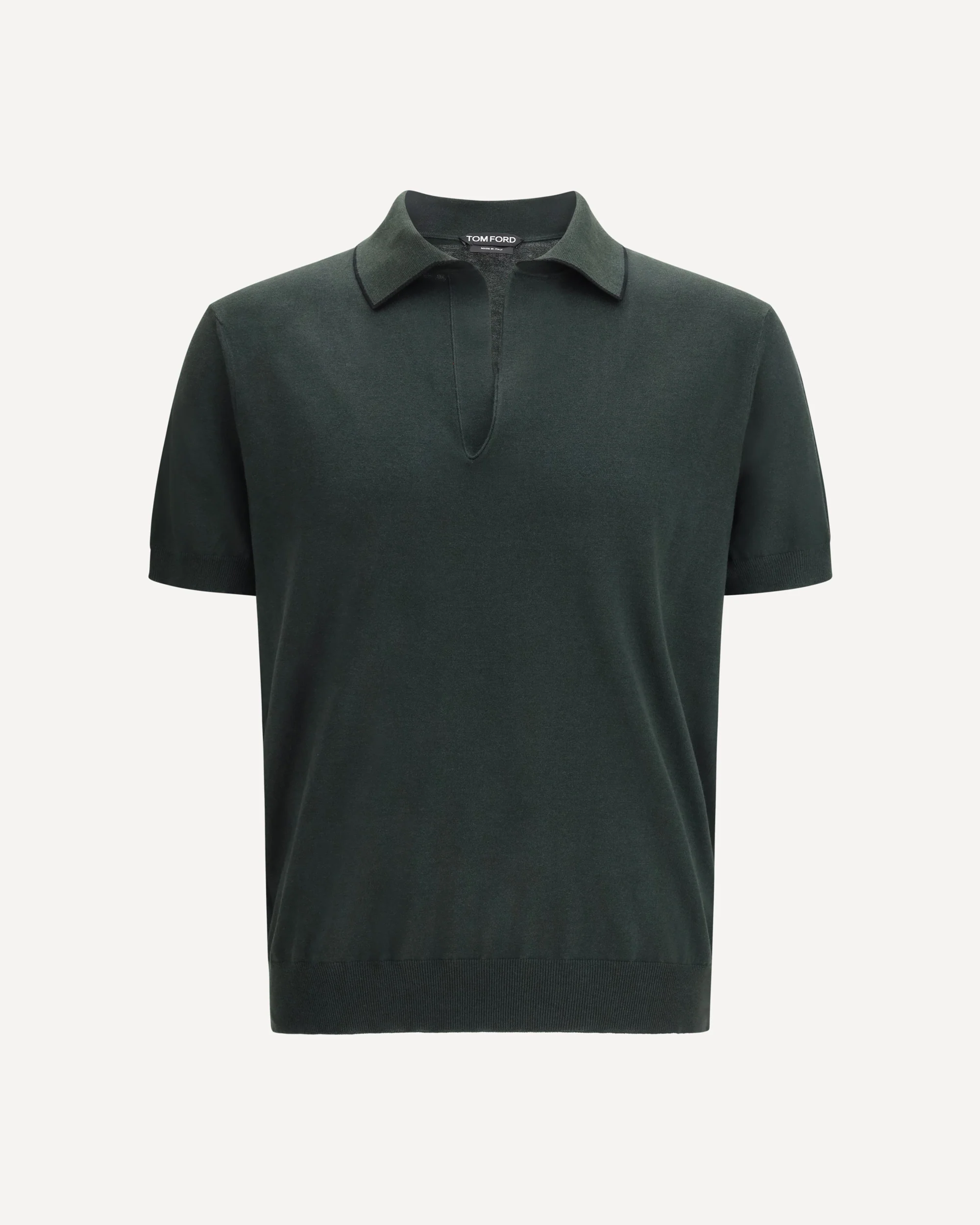 Cotton and silk blend Polo Shirt - GREEN | Cheap Luxury Handbags Store,