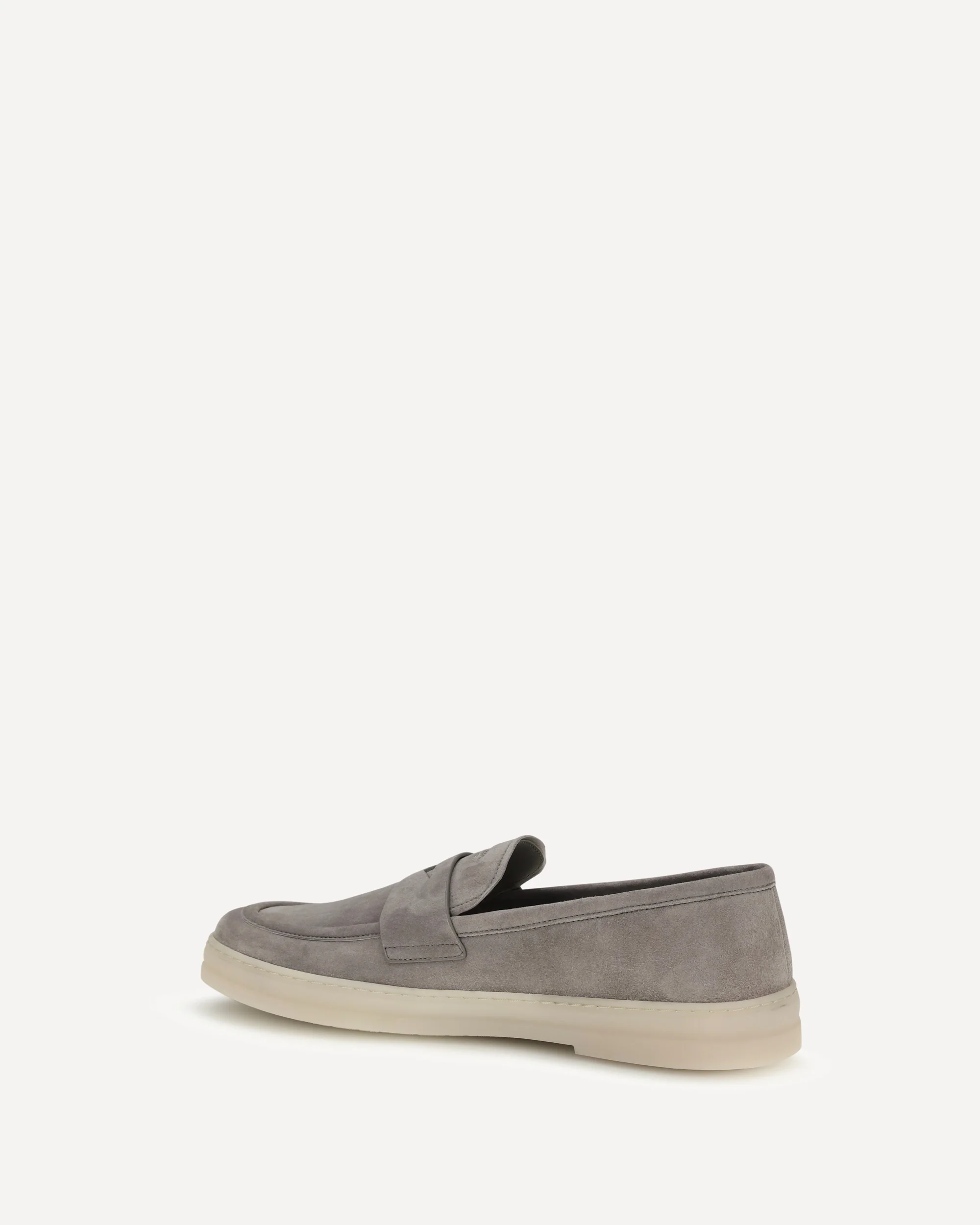 Suede Loafers - GREY | Cheap Luxury Handbags Store,