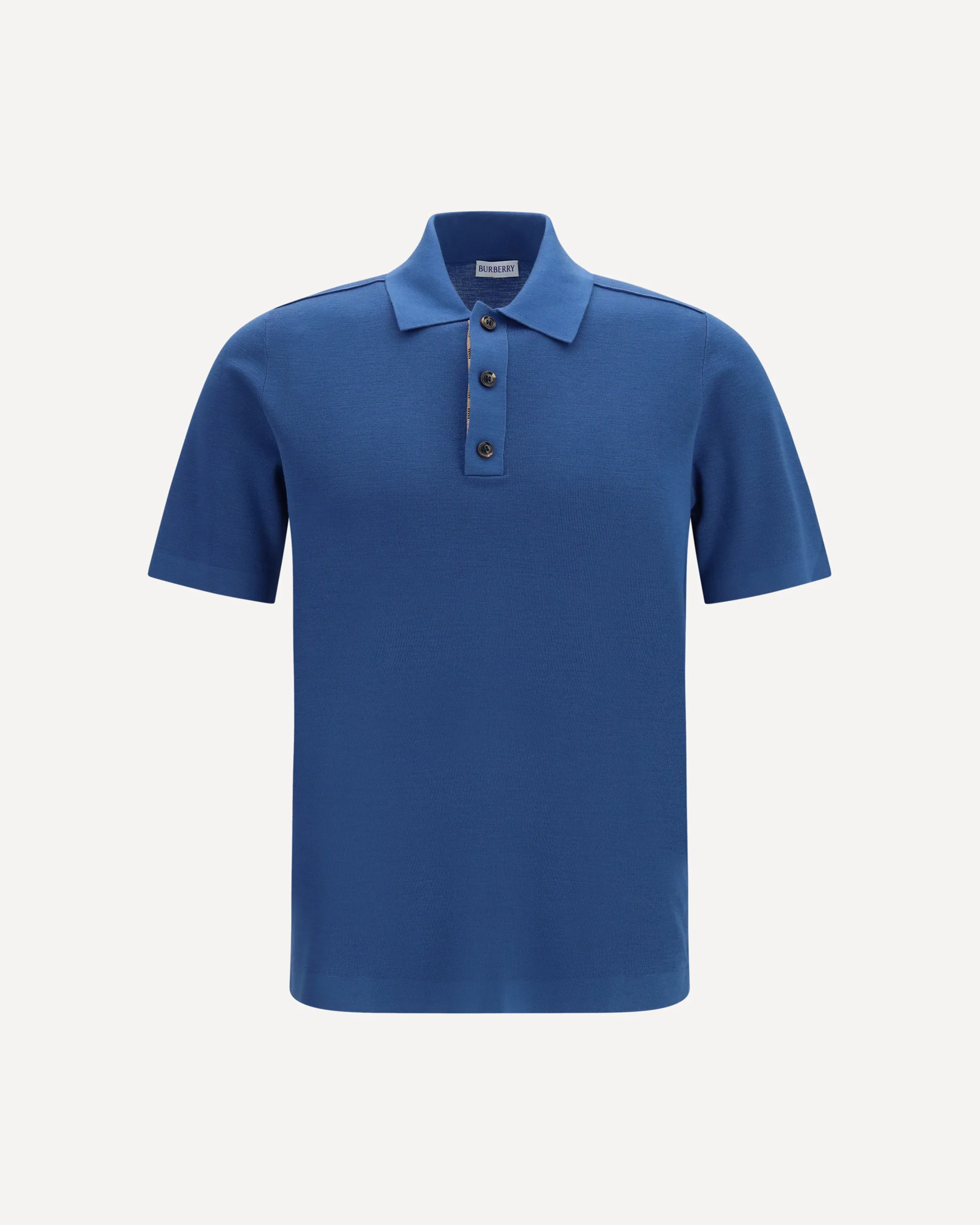Knit Polo - BLUE | Cheap Luxury Handbags Store,
