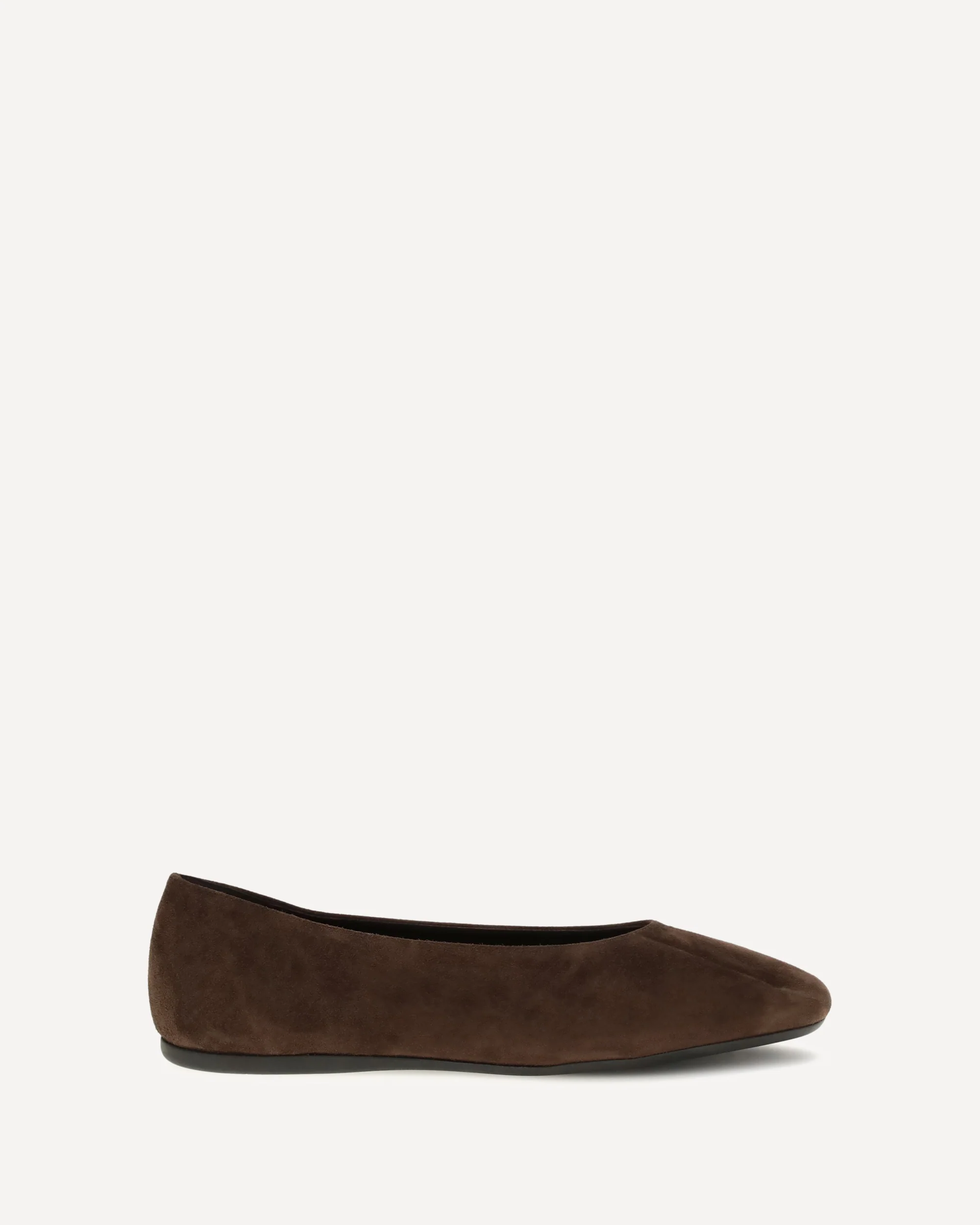 Suede leather Ballerinas - BROWN | Cheap Luxury Handbags Store,