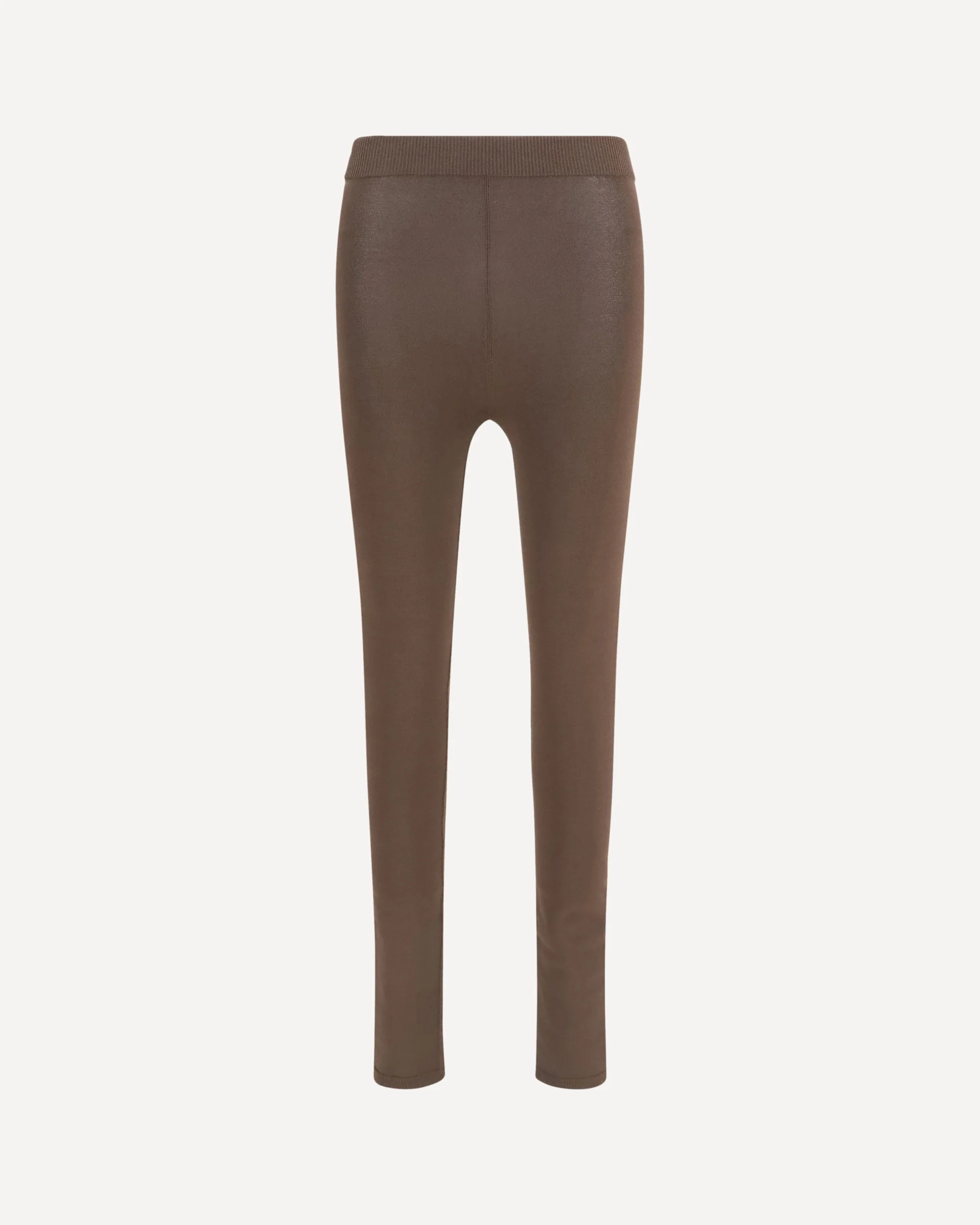 High-rise Leggings - BROWN | Cheap Luxury Handbags Store,