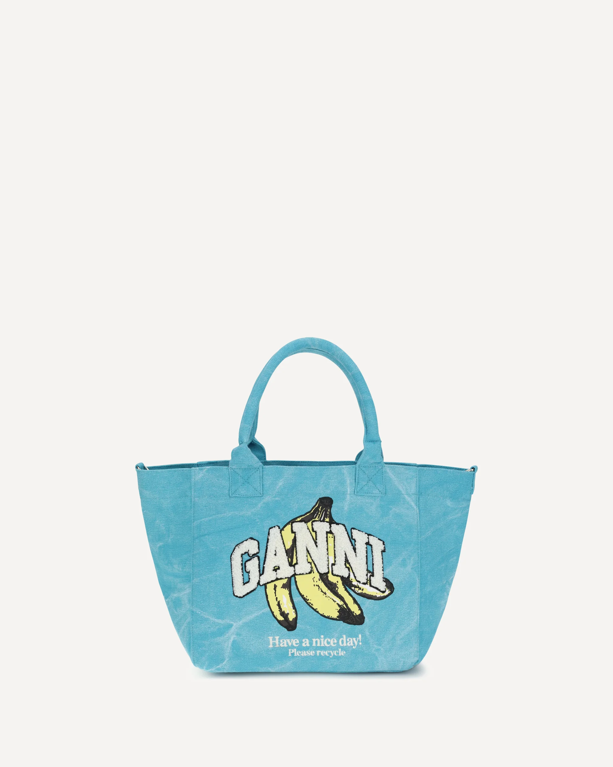 Banana print Tote Bag - LIGHT BLUE | Cheap Luxury Handbags Store,