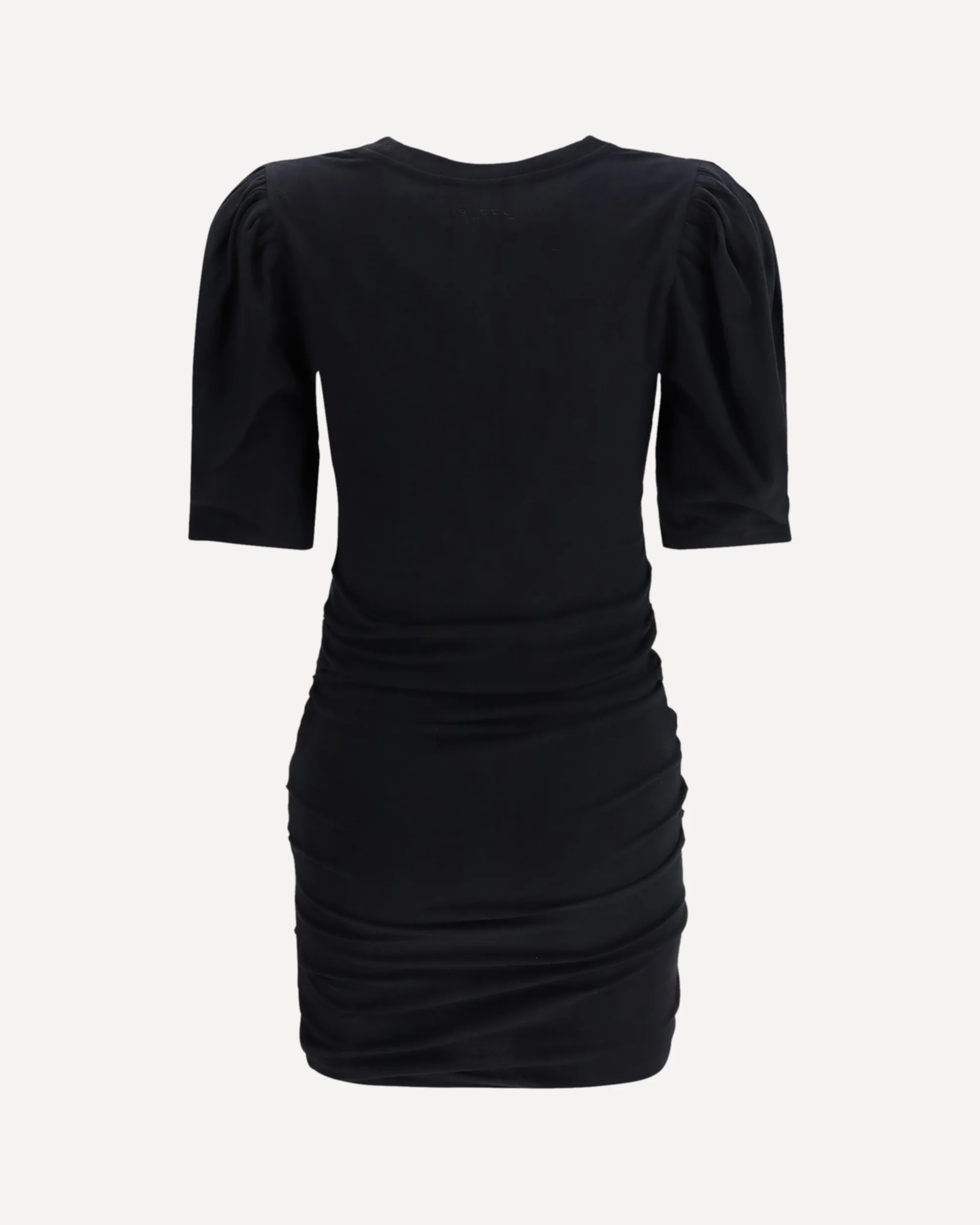 Mini Dress in stretch cotton - BLACK | Cheap Luxury Handbags Store,