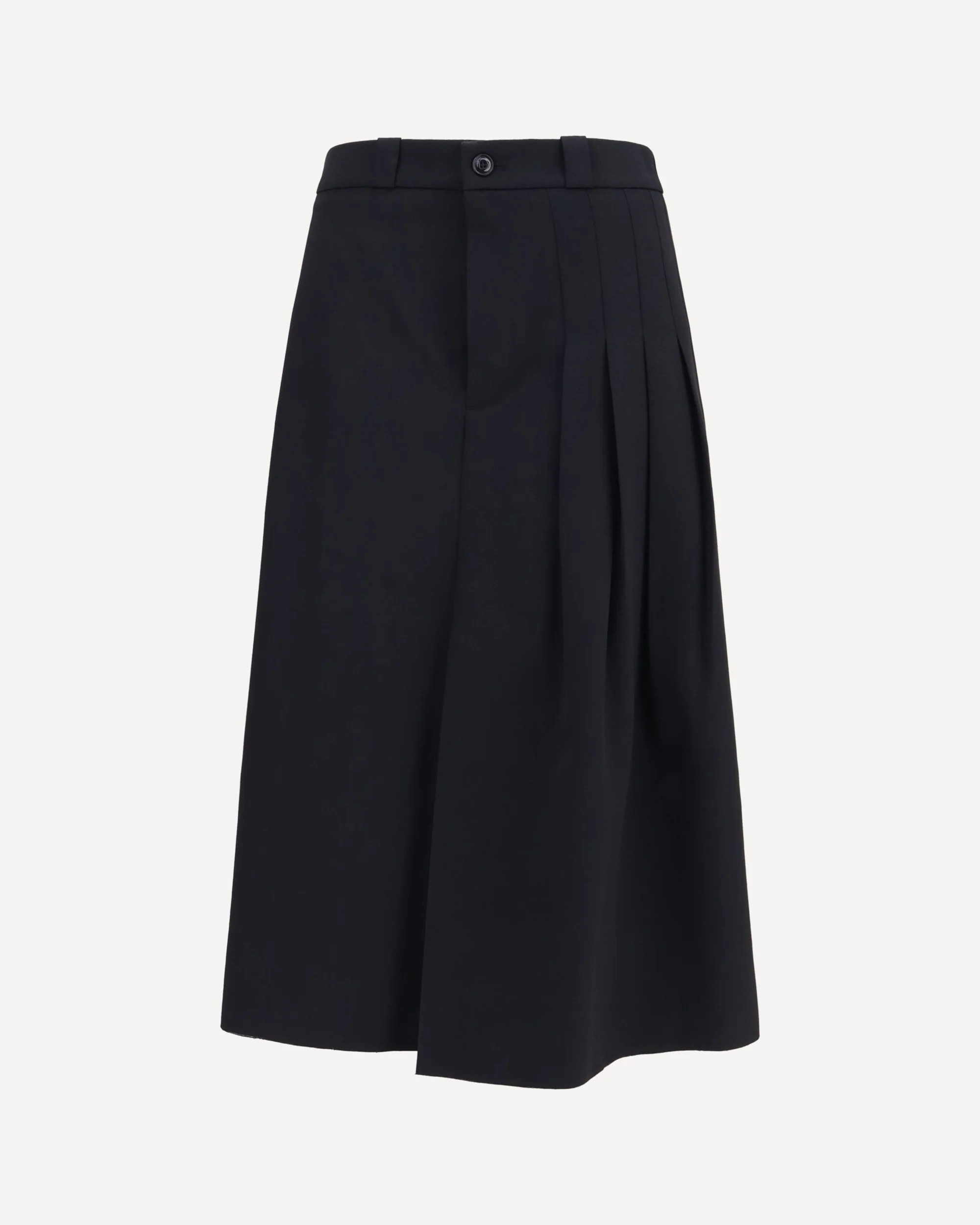 Origami midi Skirt - BLACK | Cheap Luxury Handbags Store,