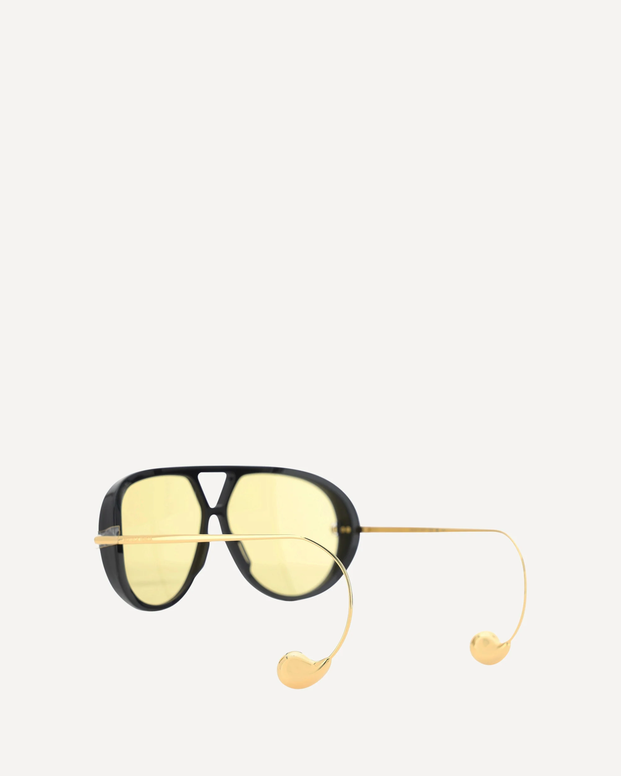 Drop Aviator Sunglasses - YELLOW | Cheap Luxury Handbags Store,