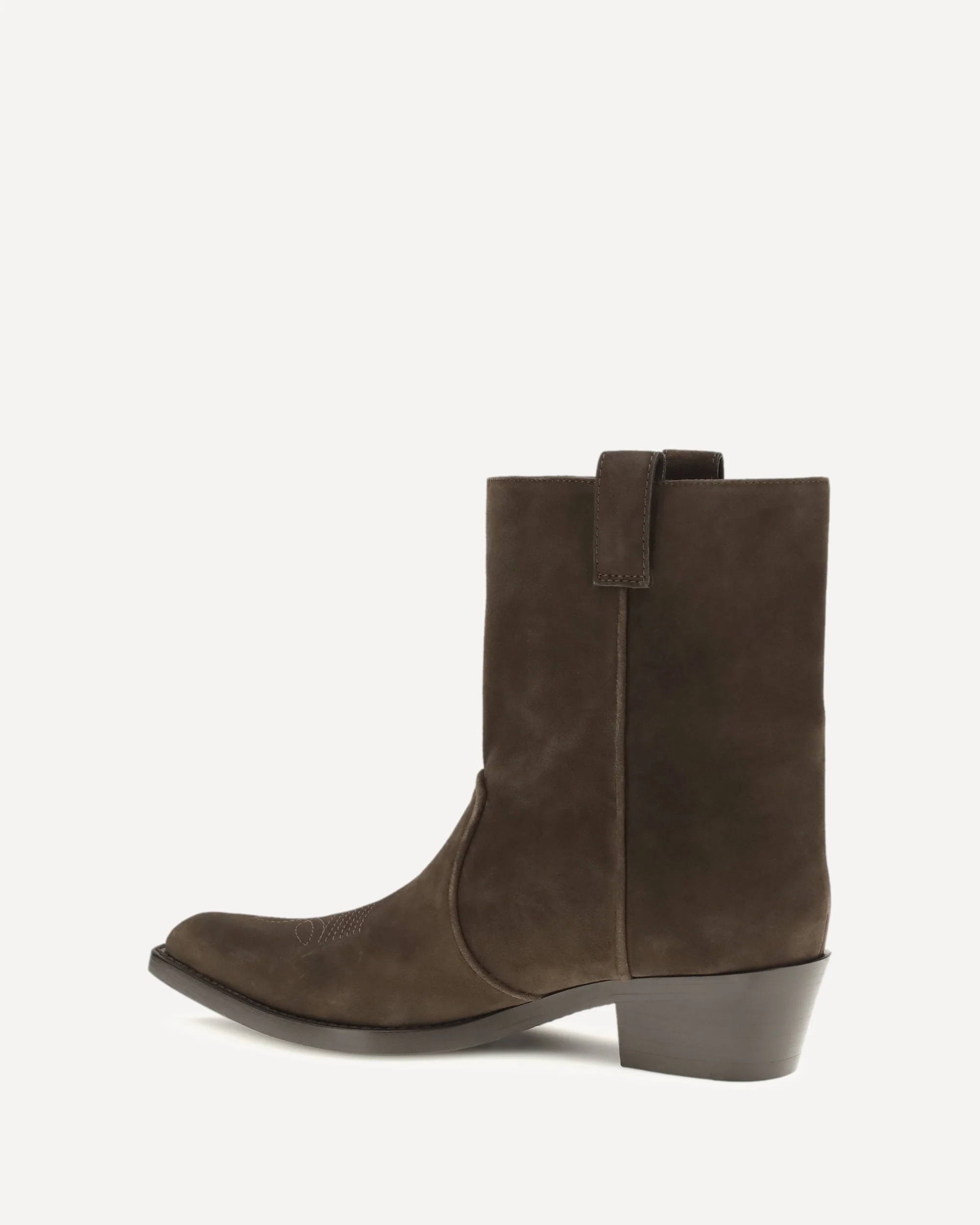 Clive Ankle Boots - BROWN | Cheap Luxury Handbags Store,