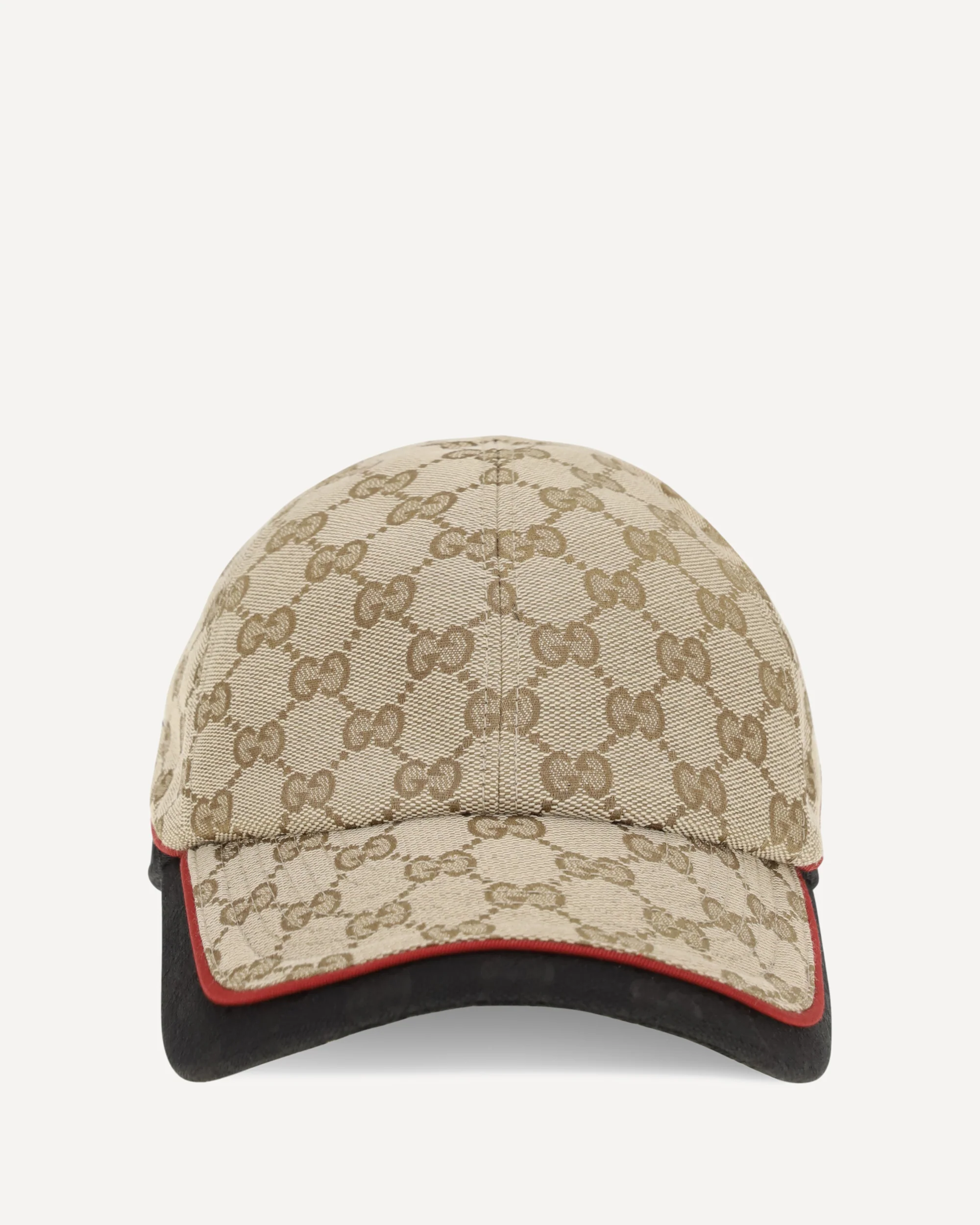 GG cotton fabric Baseball Hat - BEIGE | Cheap Luxury Handbags Store,