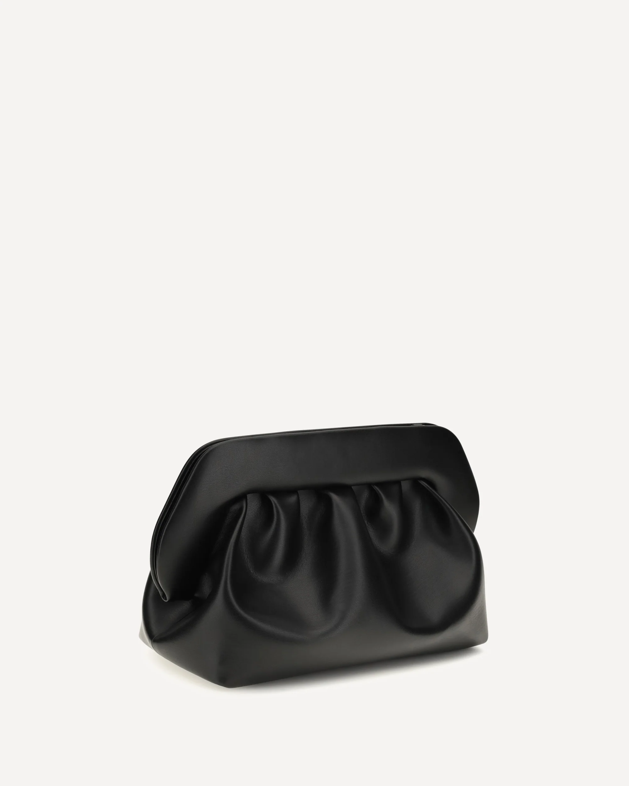 Bios Vegan Fabric Clutch - BLACK | Cheap Luxury Handbags Store,