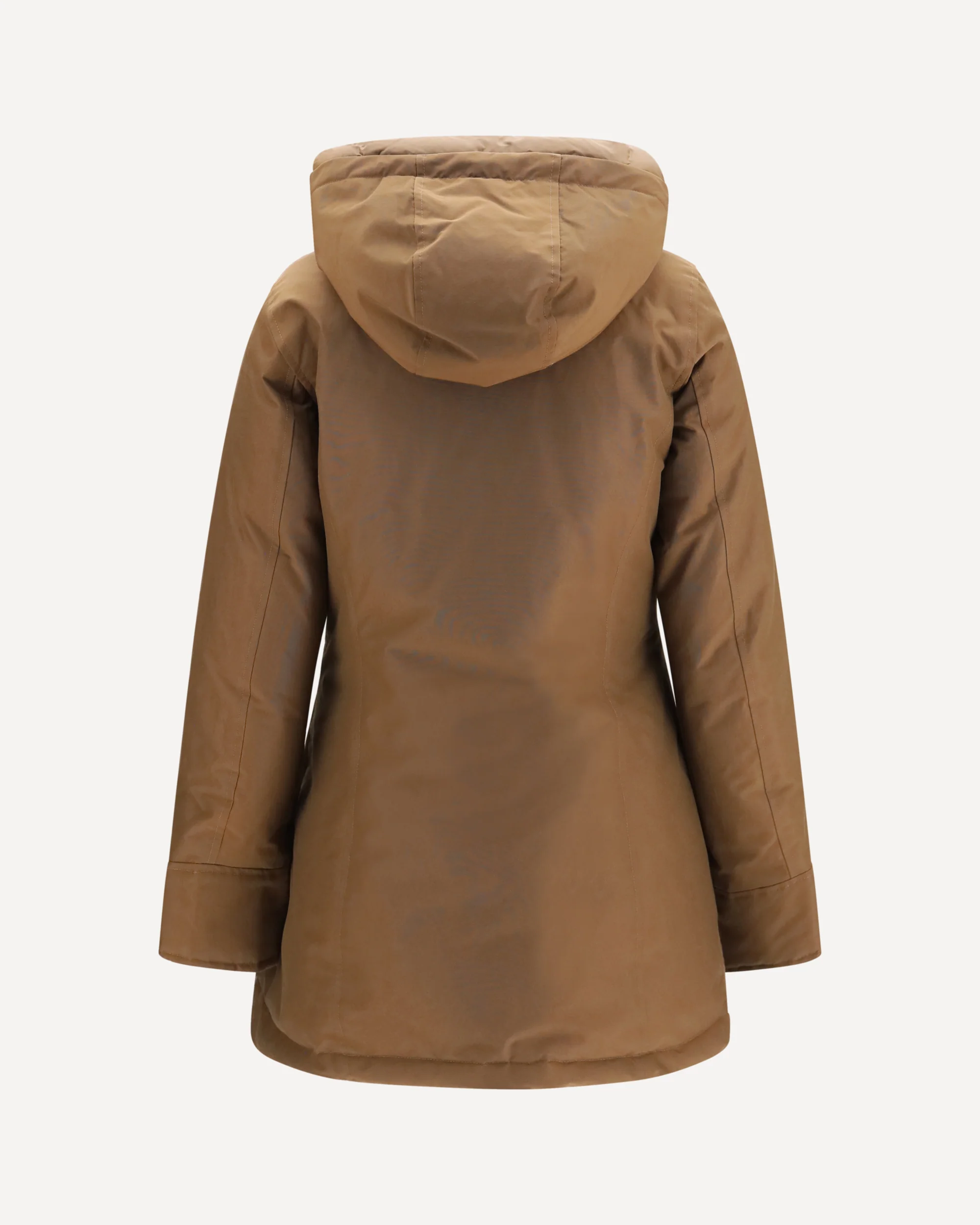 Hooded padded Arctic Parka - BROWN | Cheap Luxury Handbags Store,