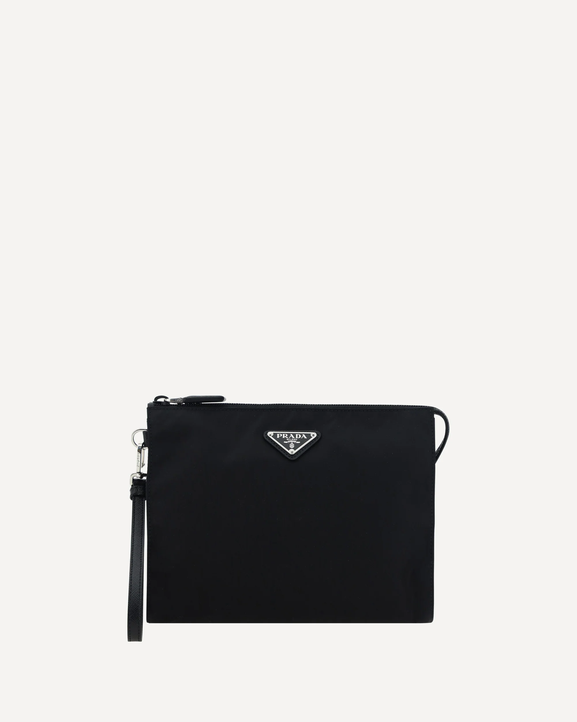 Re-Nylon and Saffiano Necessaire Beauty Case - BLACK | Cheap Luxury Handbags Store,