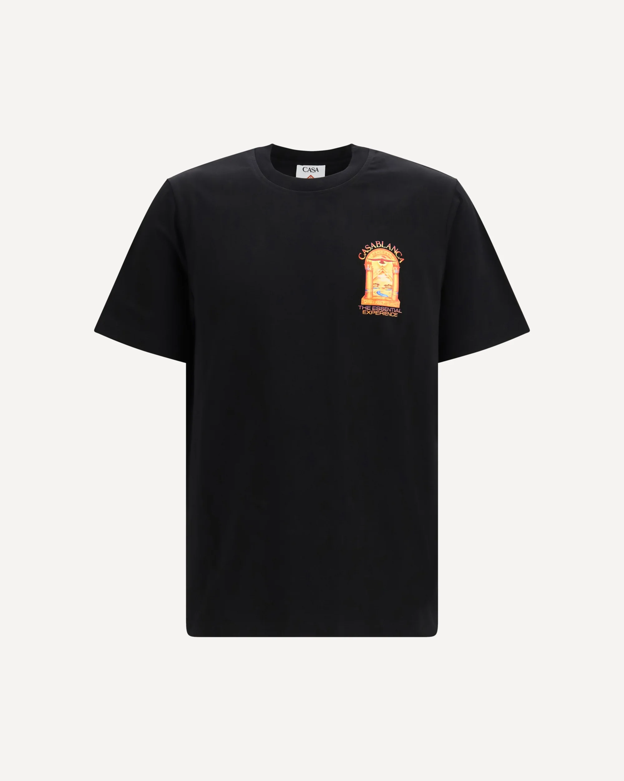 Hermons Mirage Arch print T-shirt - BLACK | Cheap Luxury Handbags Store,