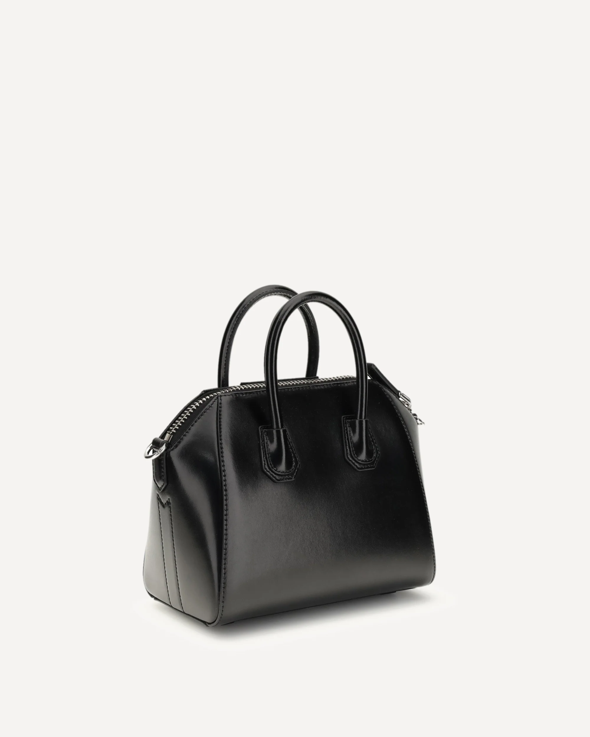 Box leather Antigona mini Handbag - BLACK | Cheap Luxury Handbags Store,