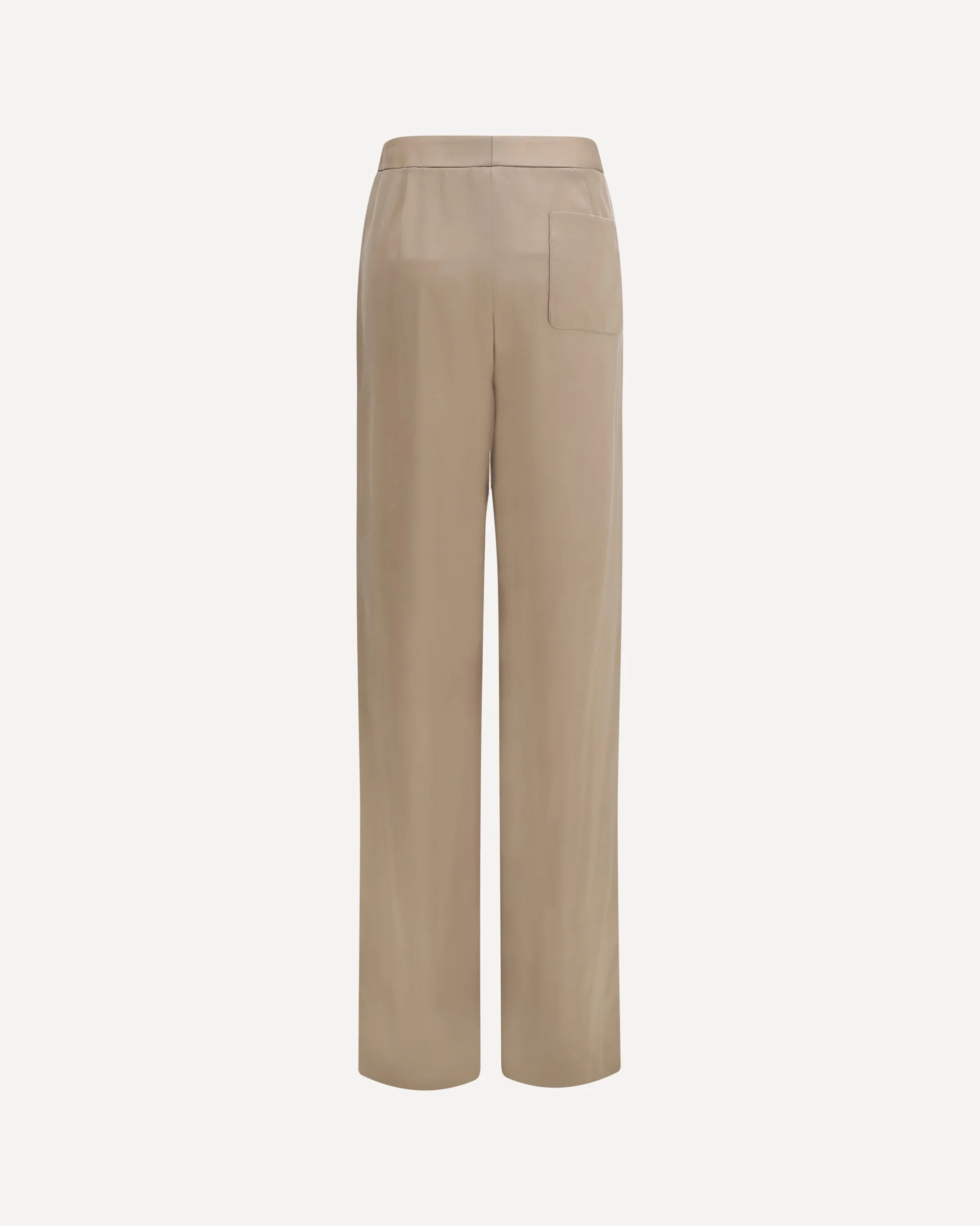 Straight silk Pants - BEIGE | Cheap Luxury Handbags Store,