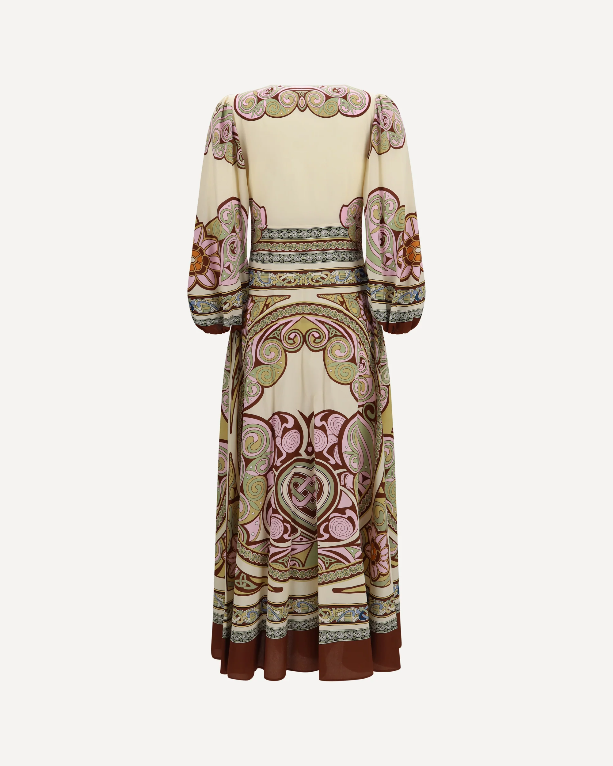Long Camerino Dress - MULTICOLOUR | Cheap Luxury Handbags Store,