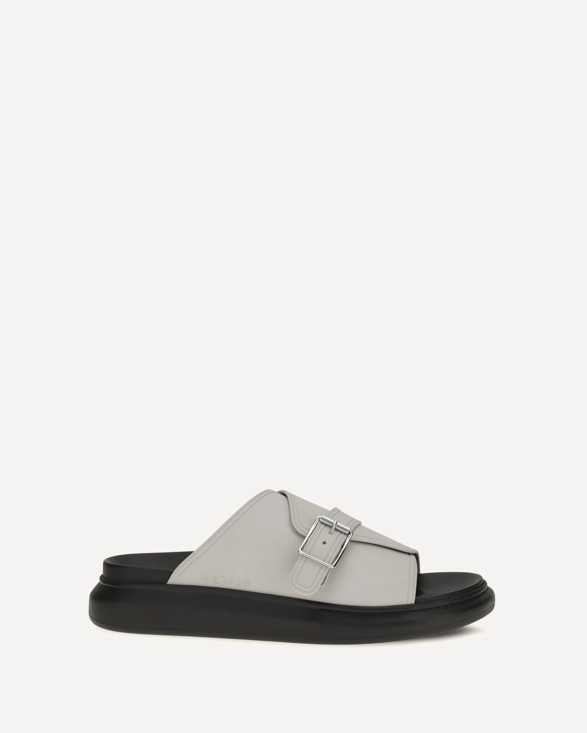 Buckle slide Sandals - GREY | Cheap Luxury Handbags Store,
