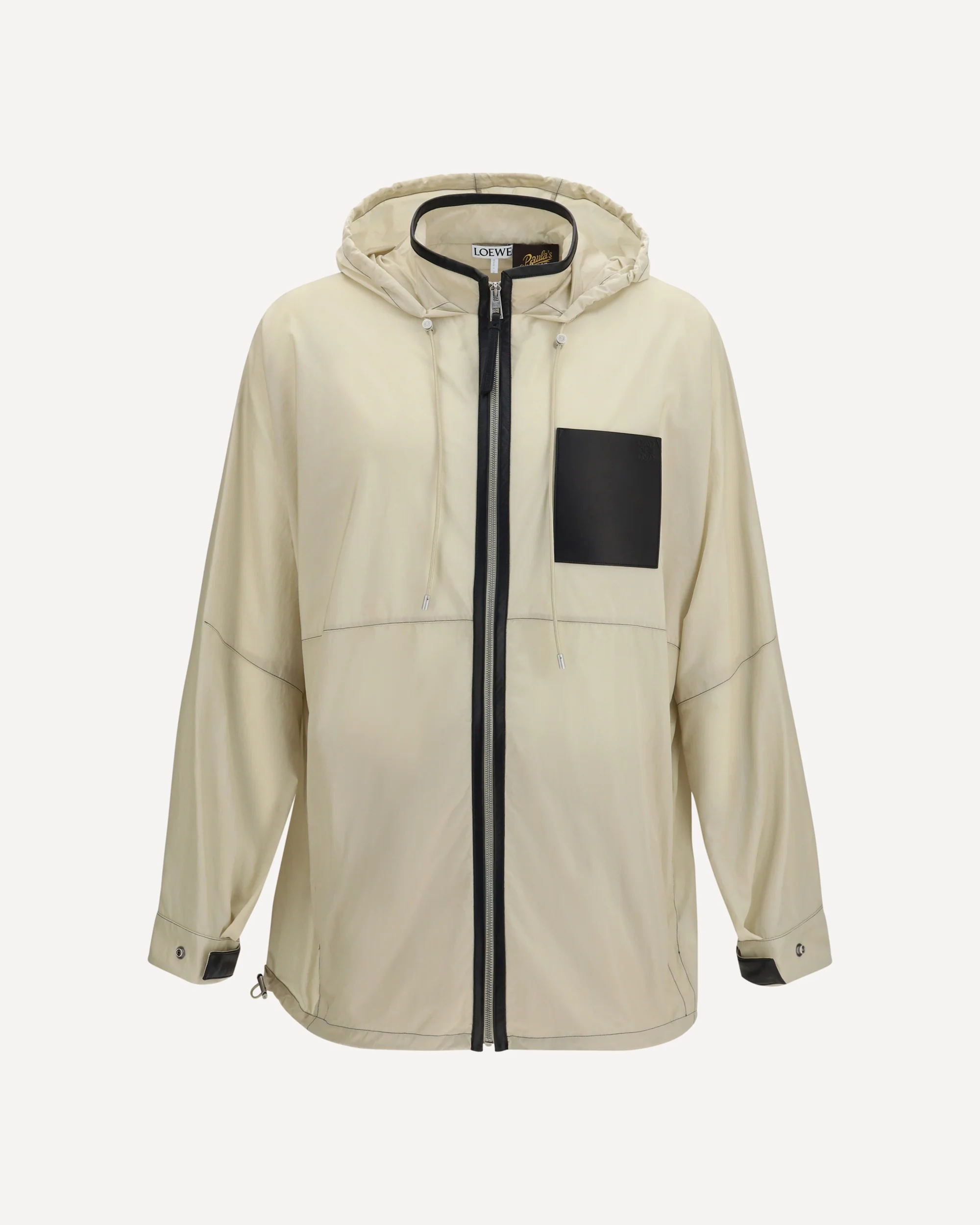 Hooded technical fabric Jacket Loewe x Paula’s Ibiza - BEIGE | Cheap Luxury Handbags Store,
