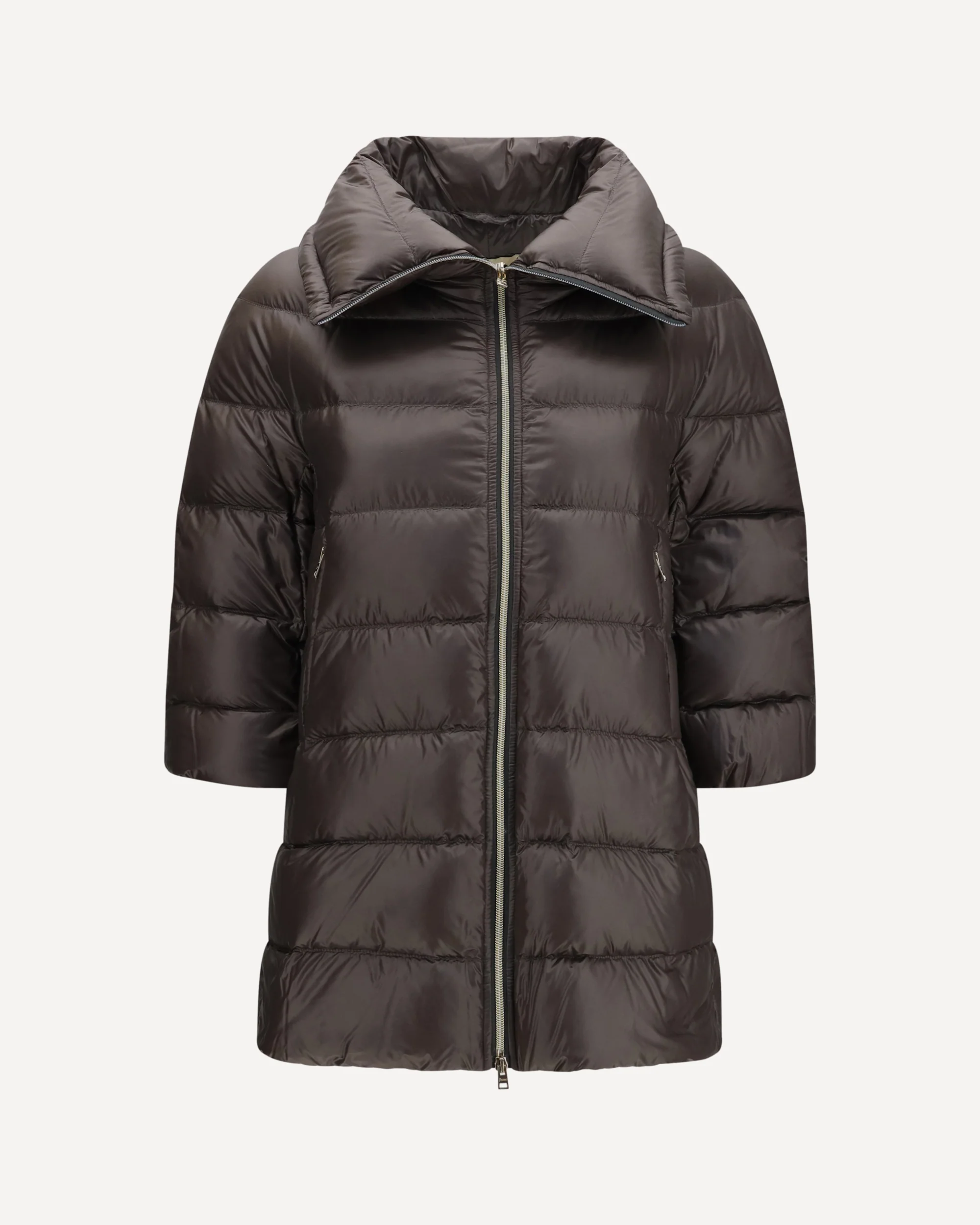 Midi Down Jacket - GREY | Cheap Luxury Handbags Store,