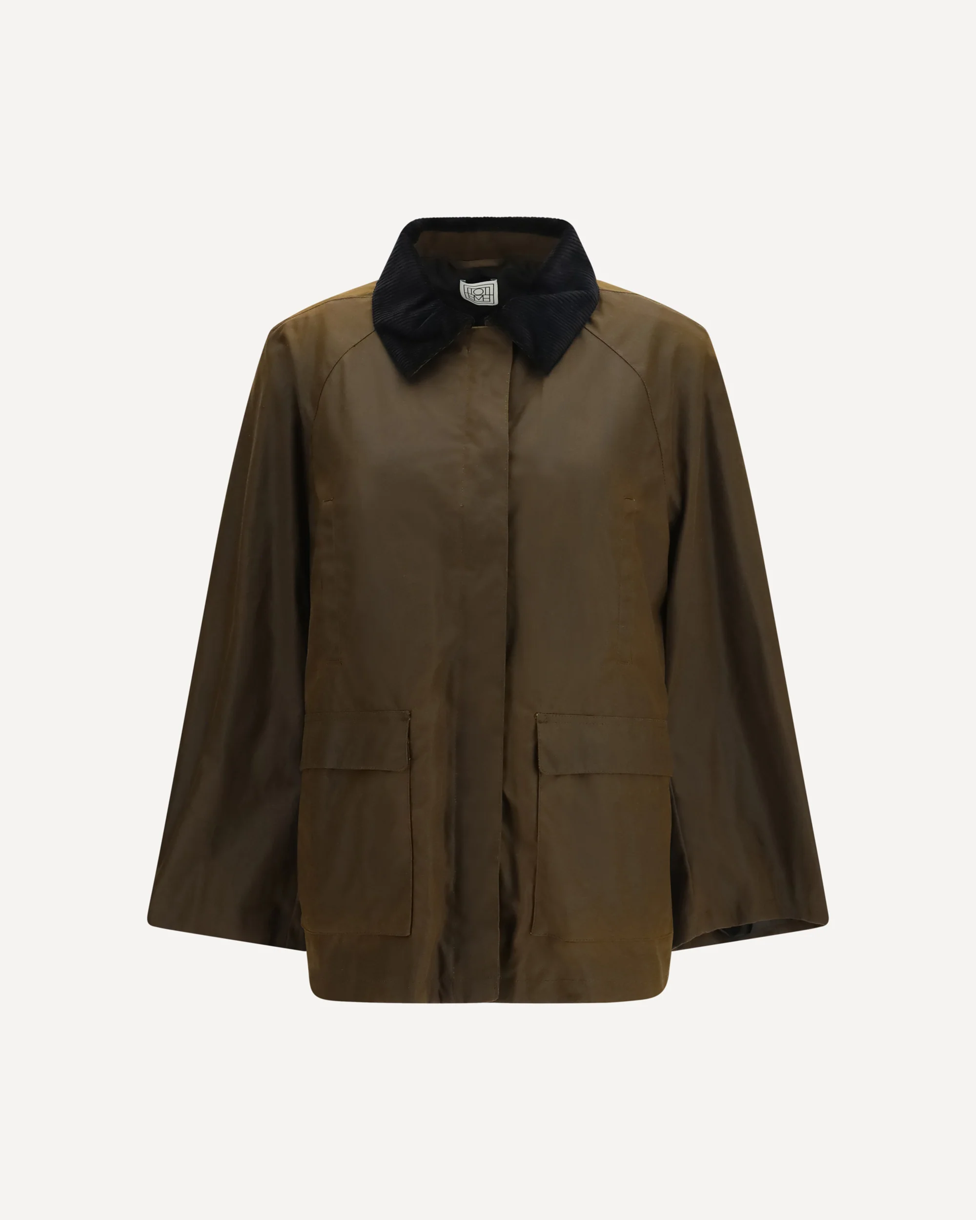 Country Jacket with velvet collar - BROWN | Cheap Luxury Handbags Store,