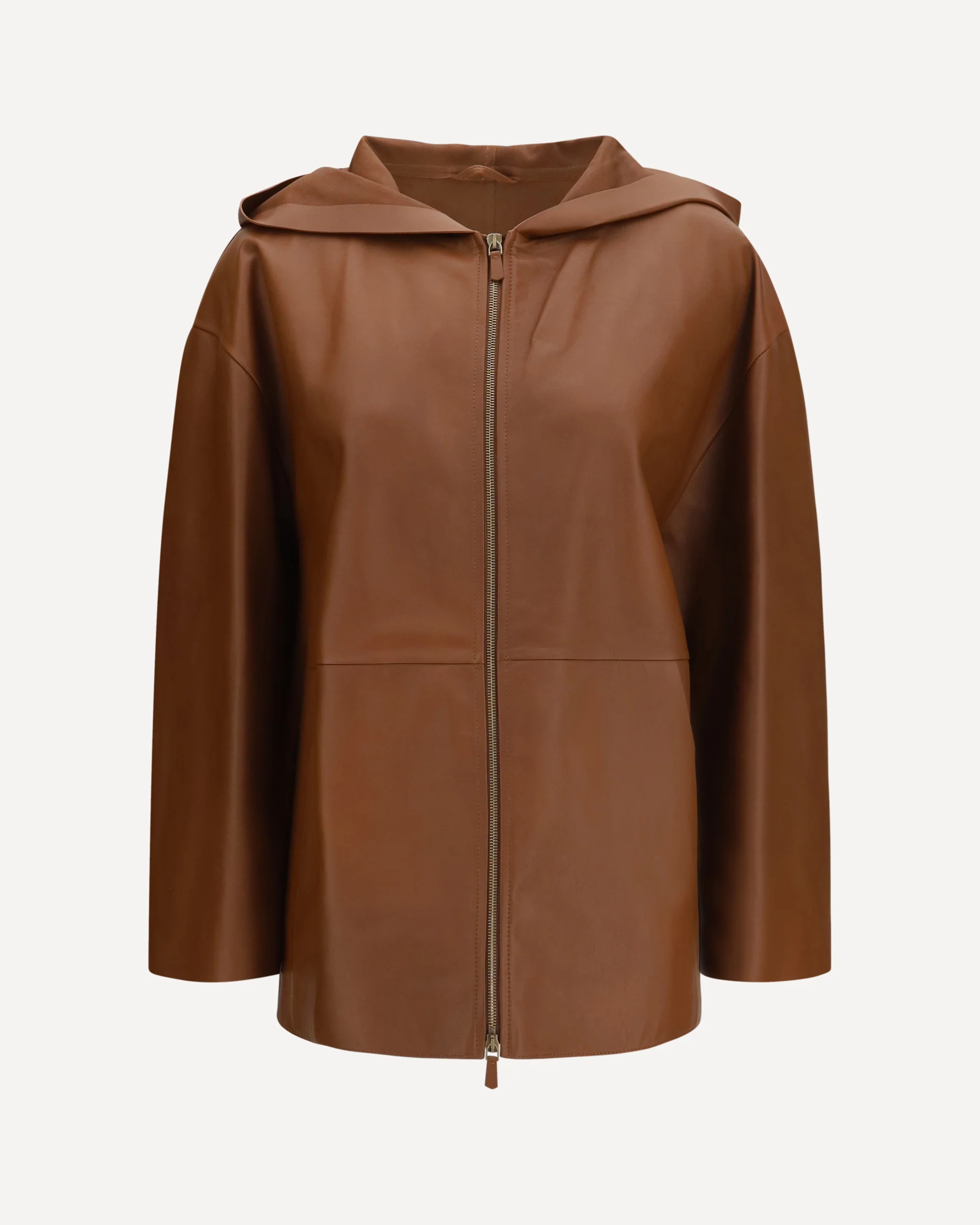 Cinoso leather Jacket - BROWN | Cheap Luxury Handbags Store,