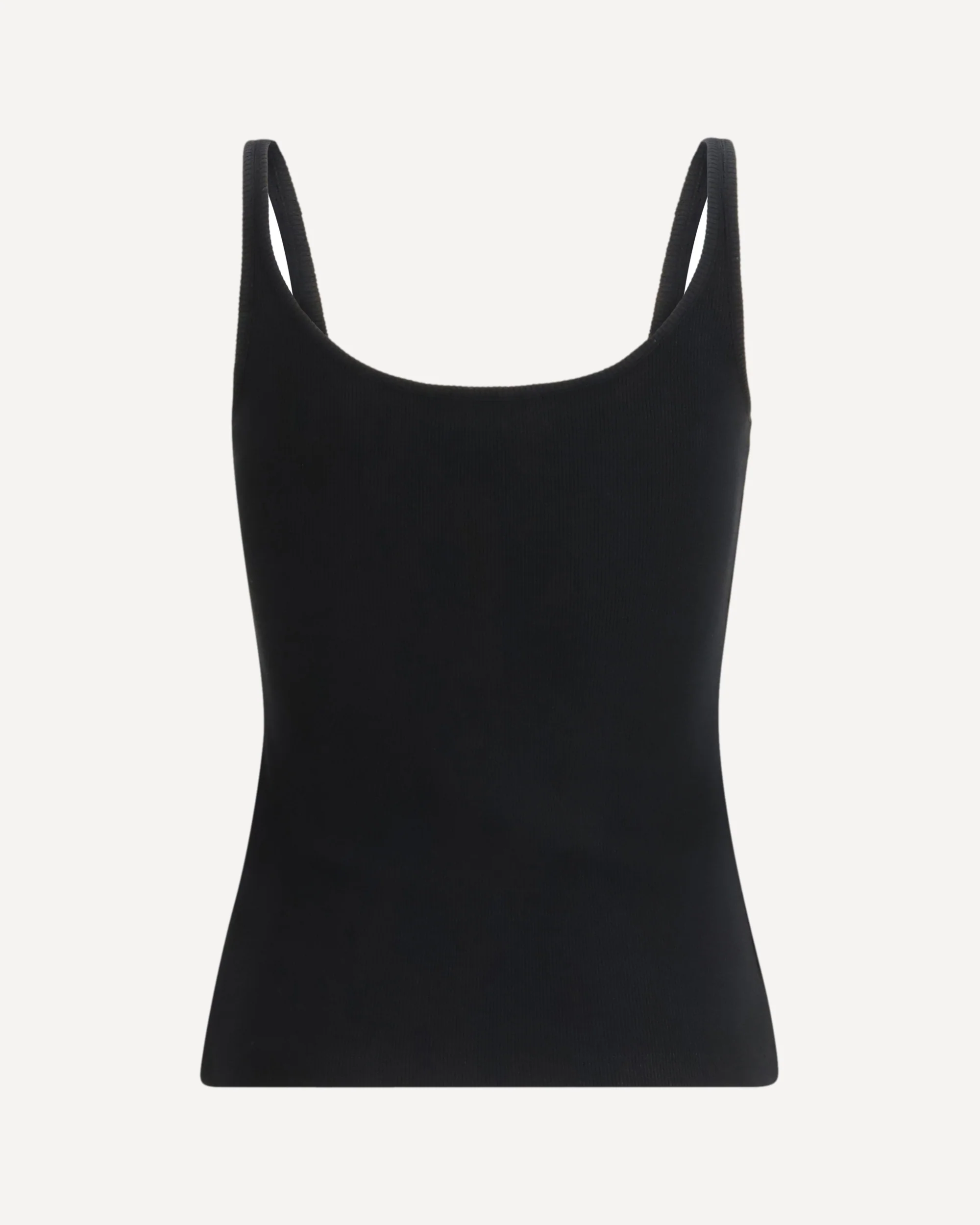 Off Stamp Rib Tank Top - BLACK | Cheap Luxury Handbags Store,