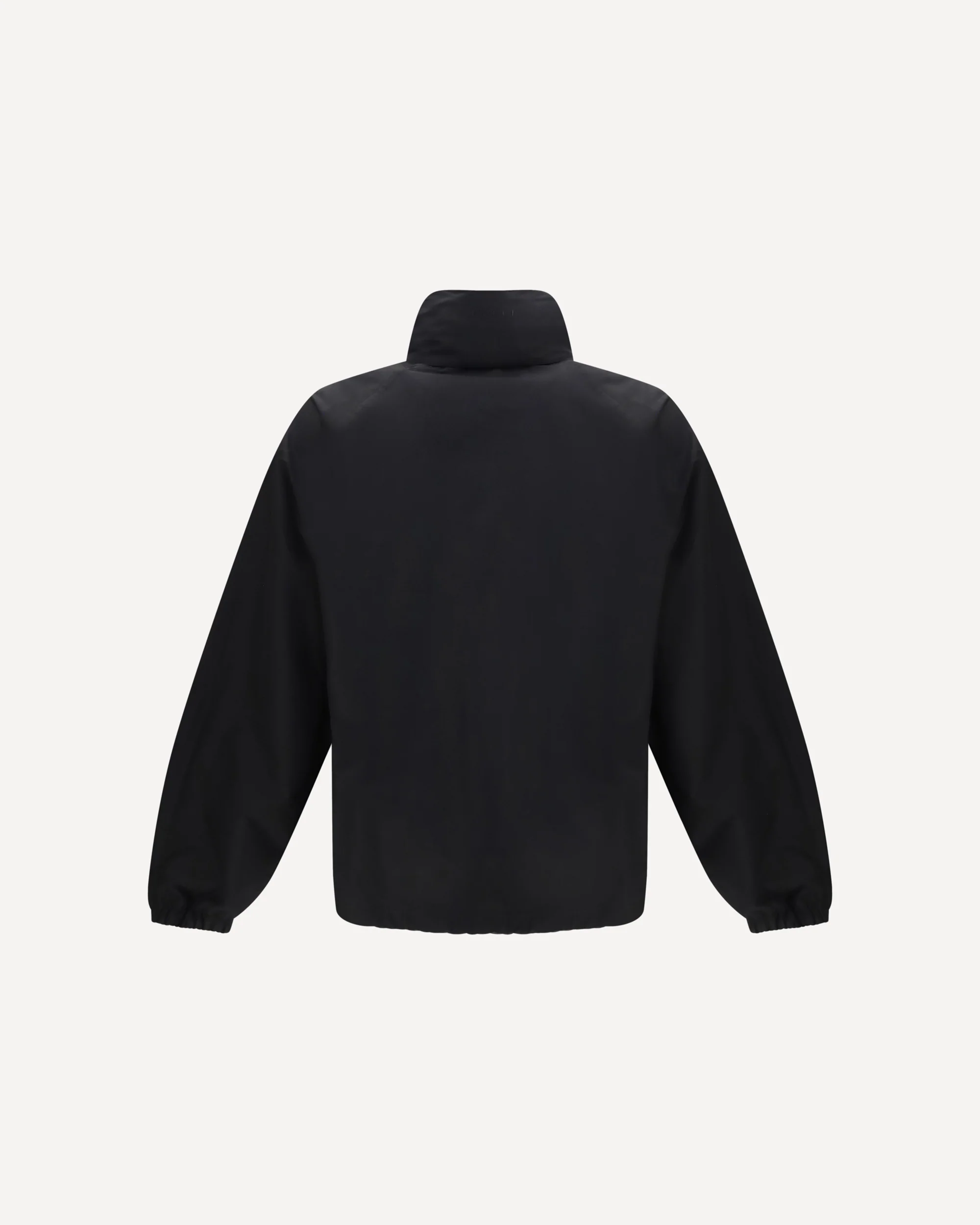 Compact cotton zip Jacket - BLACK | Cheap Luxury Handbags Store,