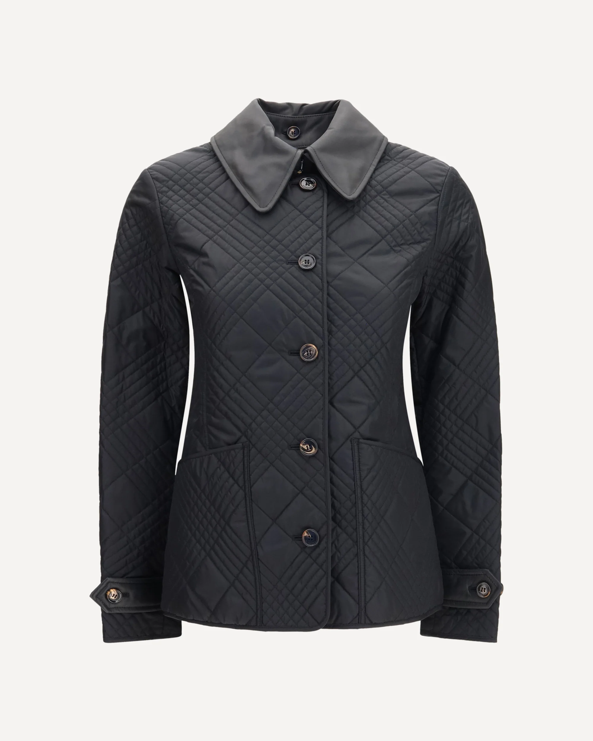 Fernleigh quilted nylon Jacket - BLACK | Cheap Luxury Handbags Store,