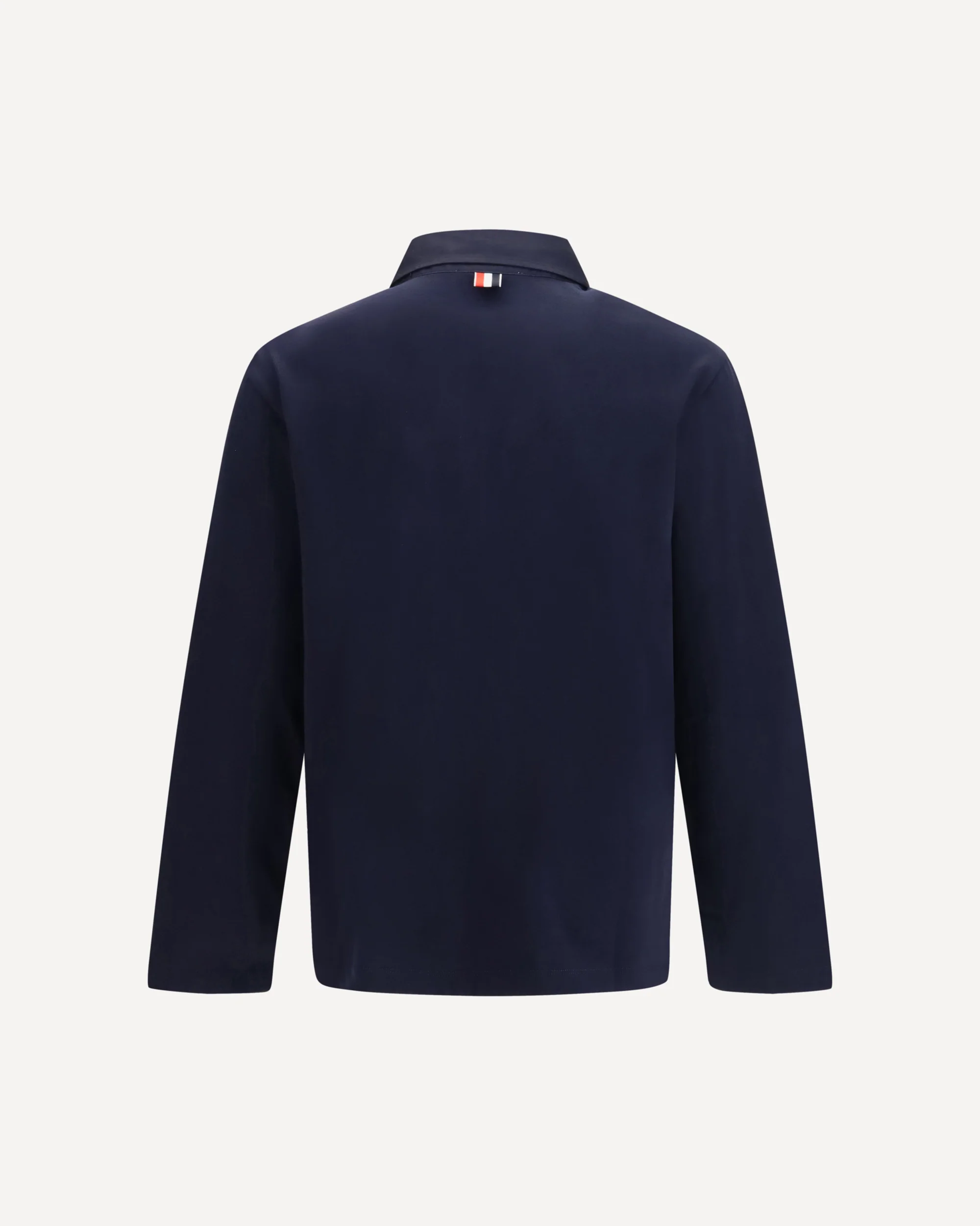 Oversized Colorblock Rugby Polo - GREY | Cheap Luxury Handbags Store,