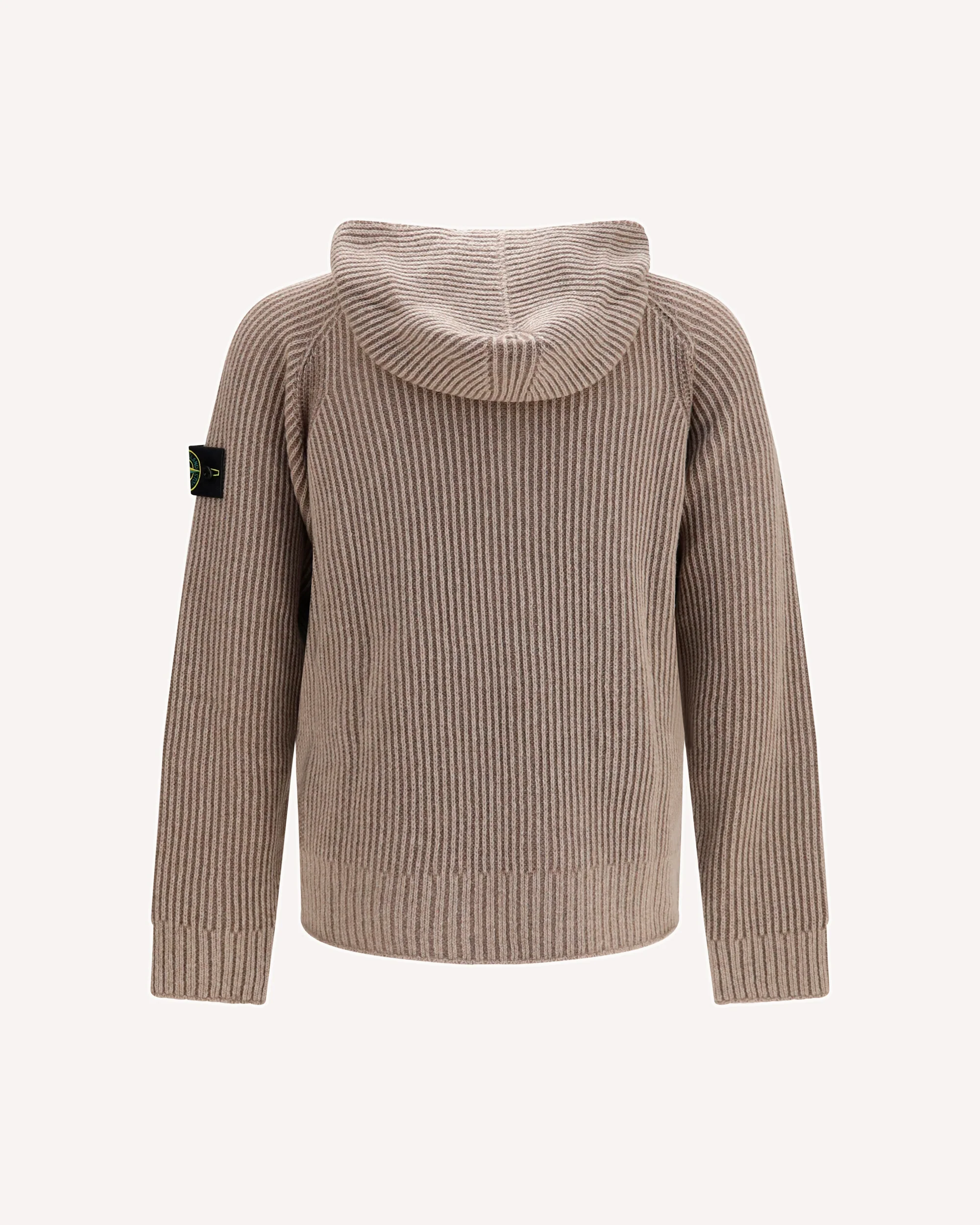 Hooded zip-up Sweater - BEIGE | Cheap Luxury Handbags Store,