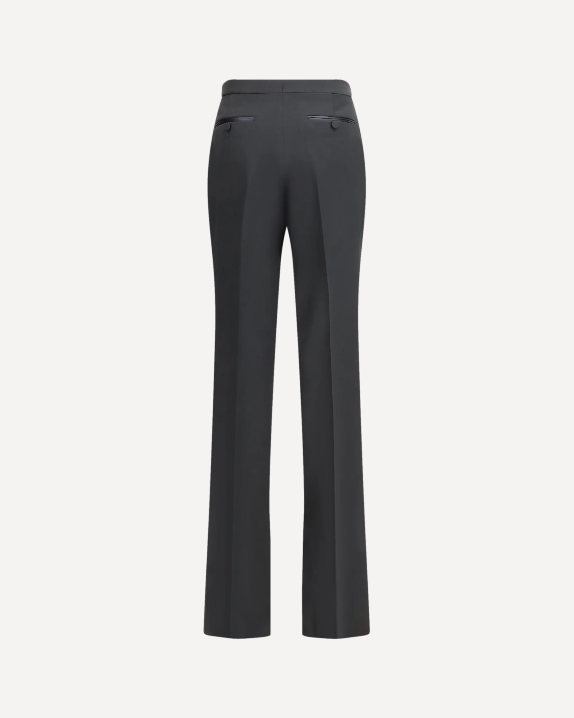 Bicolour tailored straight-leg Pants - BLACK | Cheap Luxury Handbags Store,