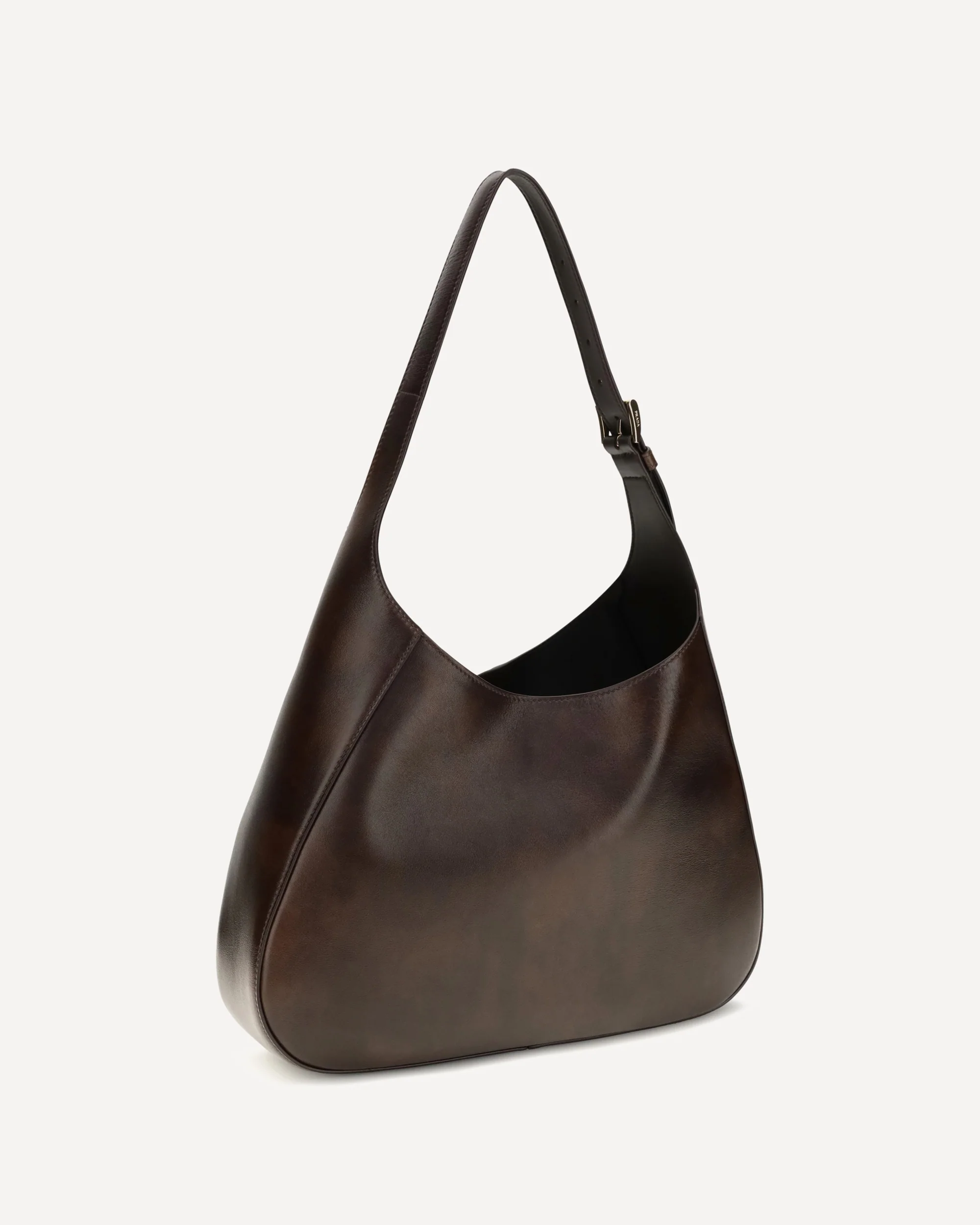 Boogie medium leather Shoulder Bag - BROWN | Cheap Luxury Handbags Store,