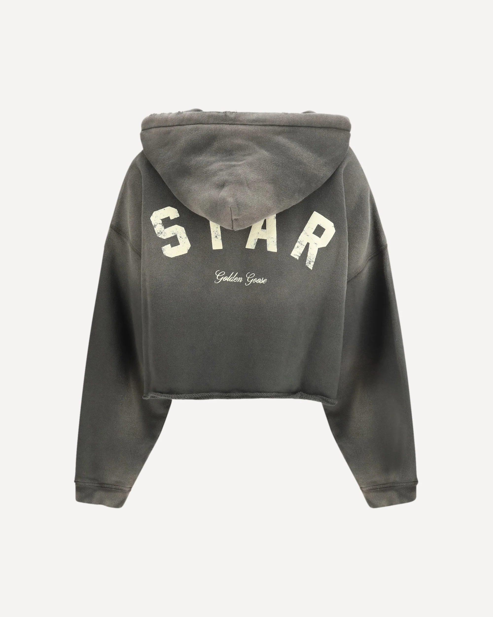Cropped Hoodie - GREY | Cheap Luxury Handbags Store,
