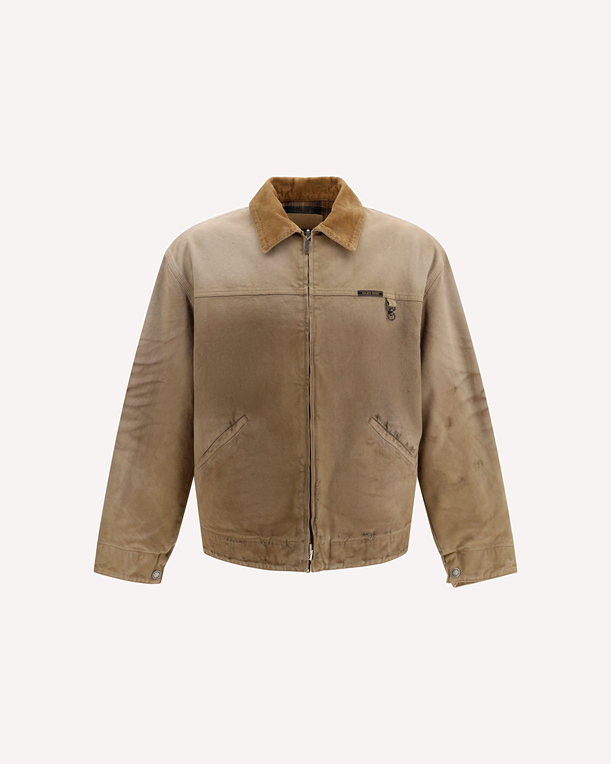 Reversible Workwear Jacket - BEIGE | Cheap Luxury Handbags Store,