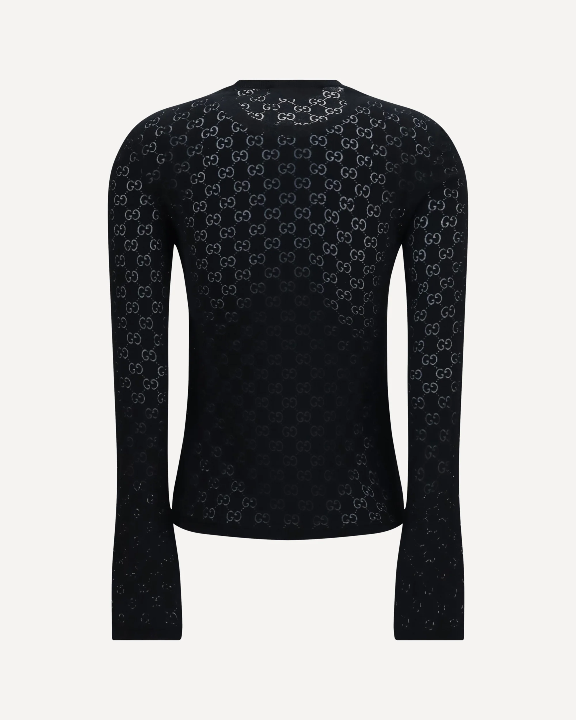 GG dévoré cotton T-shirt - BLACK | Cheap Luxury Handbags Store,
