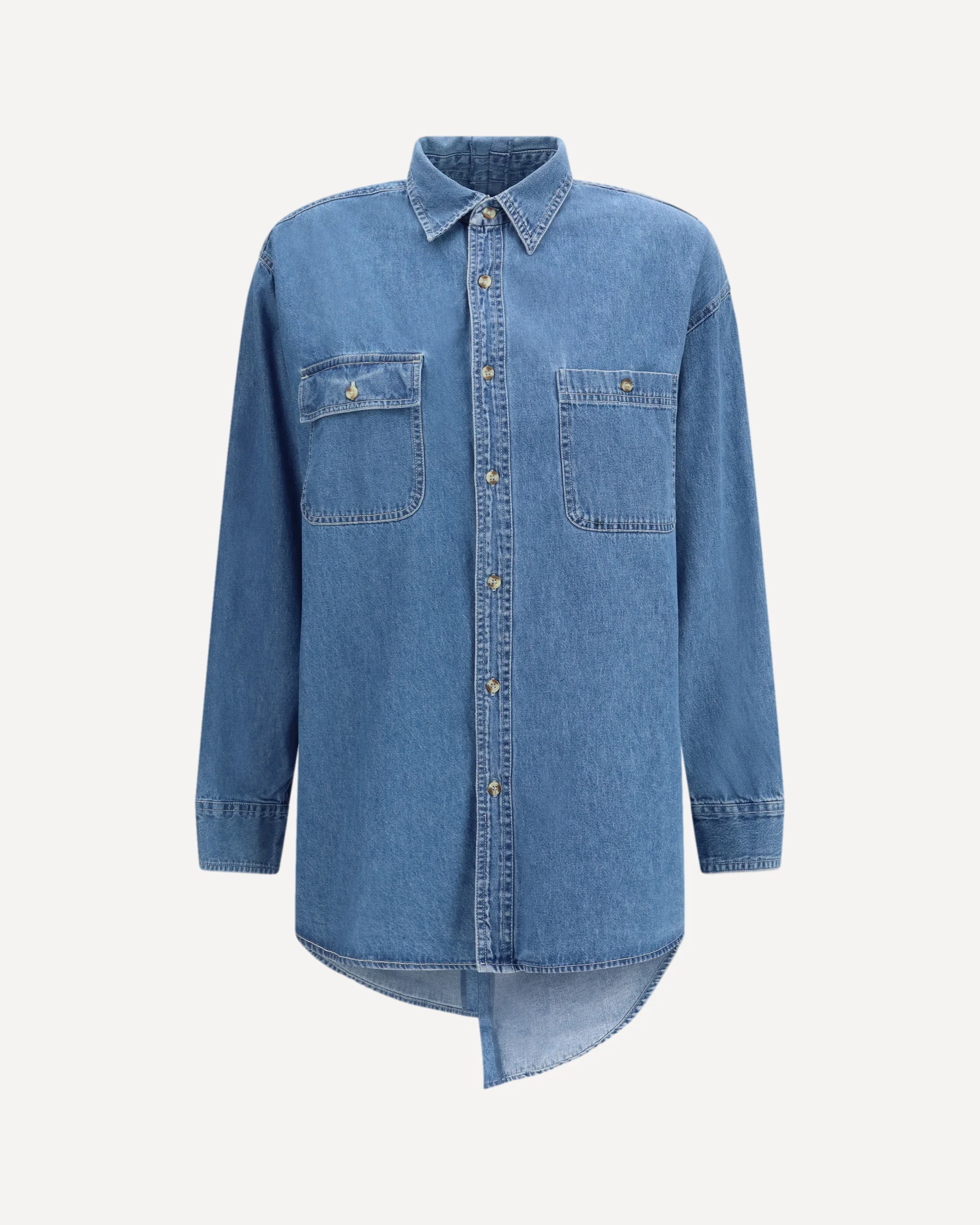 Denim Shirt - LIGHT BLUE | Cheap Luxury Handbags Store,