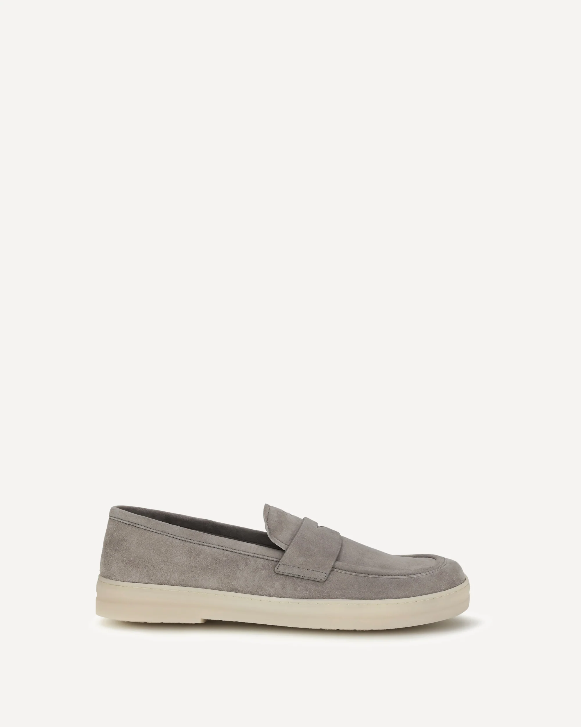 Suede Loafers - GREY | Cheap Luxury Handbags Store,