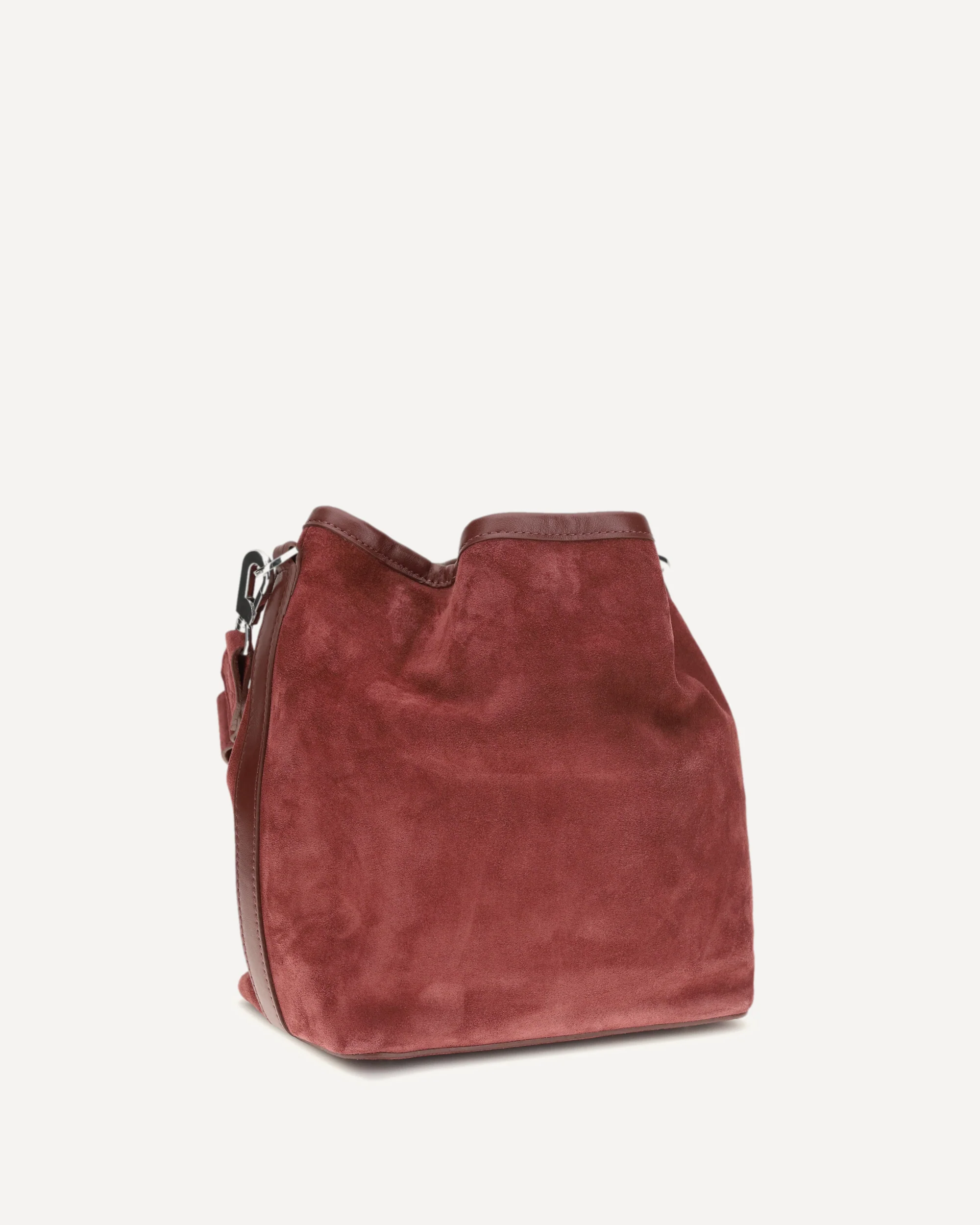 Alpha Bucket Bag - BORDEAUX | Cheap Luxury Handbags Store,