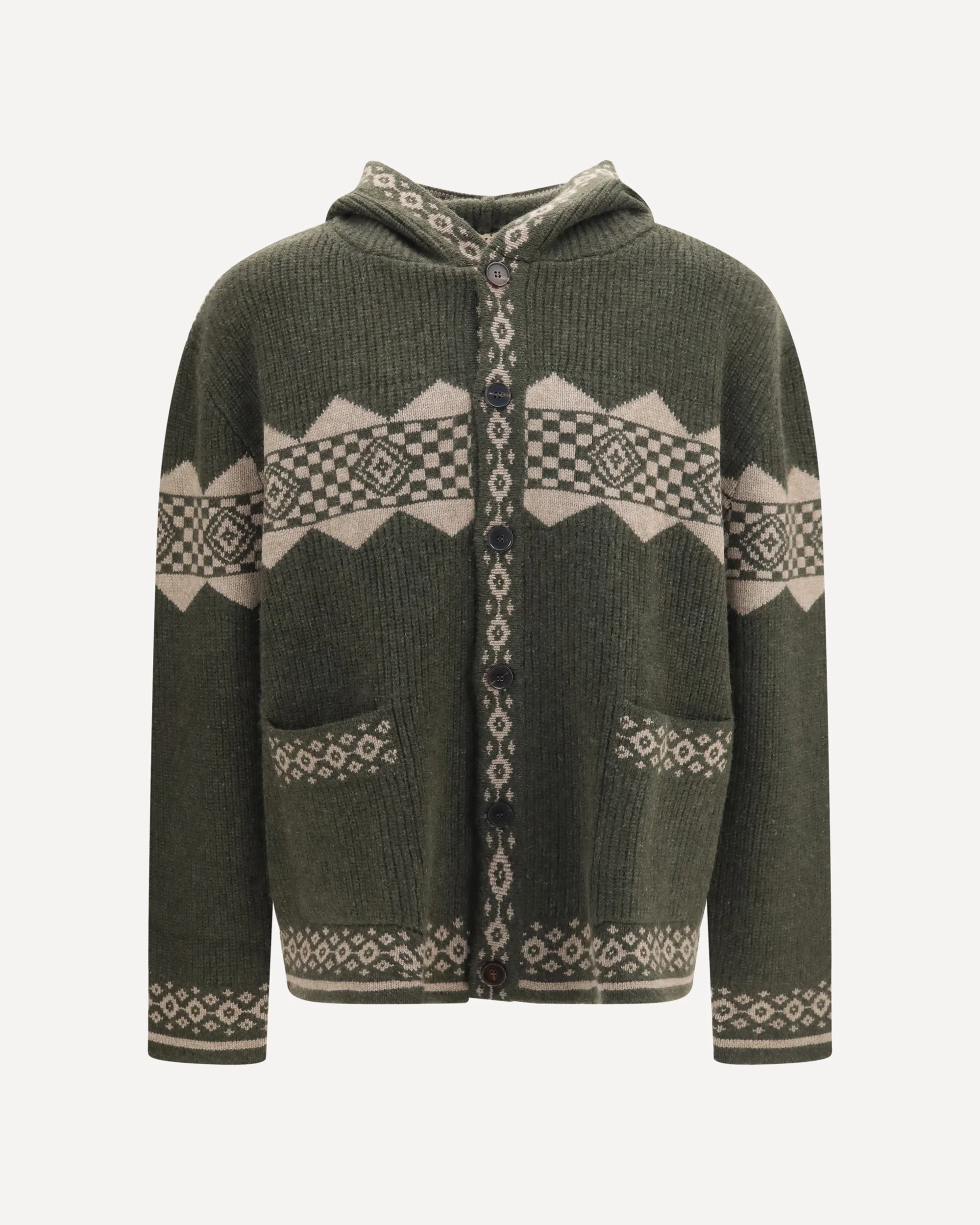 Horin Cardigan - GREEN | Cheap Luxury Handbags Store,