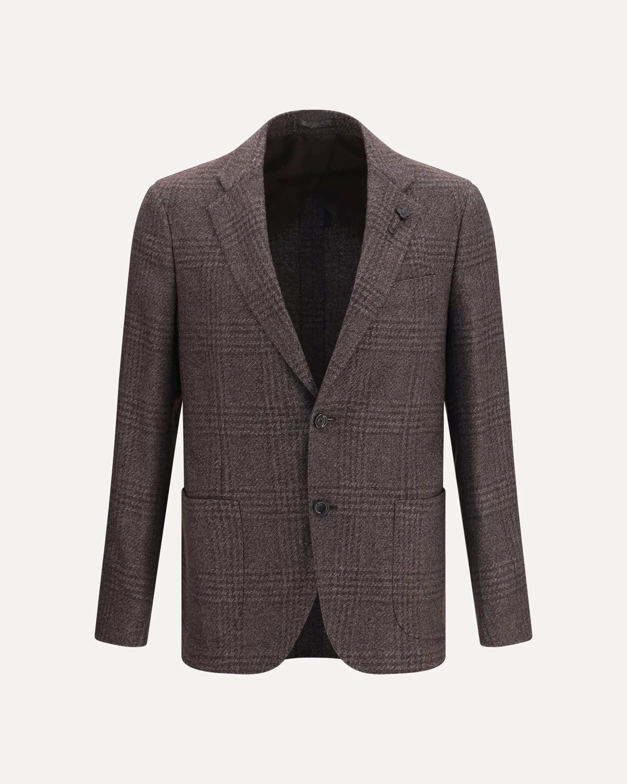 Single-breasted wool-blend Blazer - BROWN | Cheap Luxury Handbags Store,